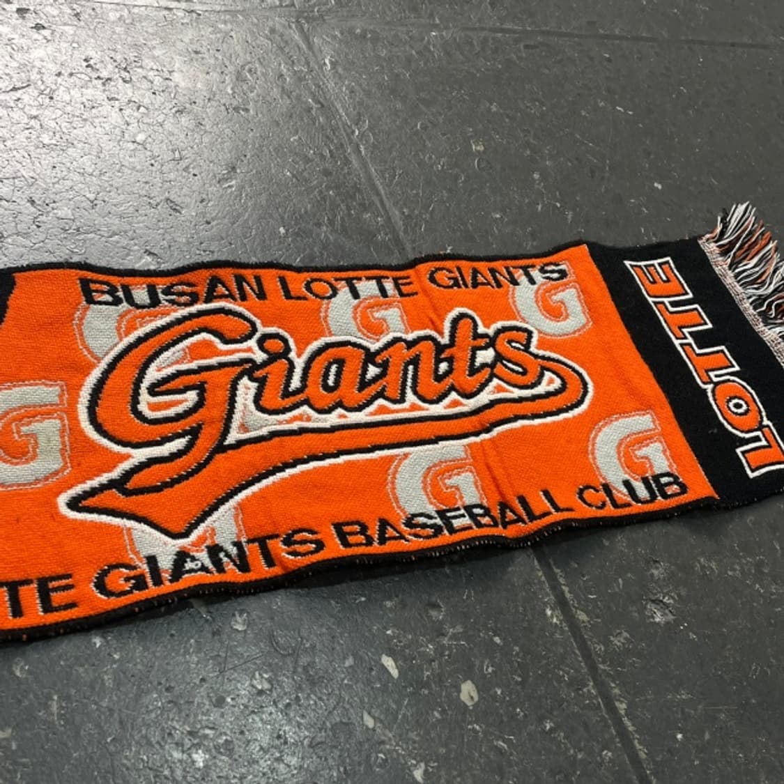 롯데자이언츠 부산 갈매기 응원 머플러 상품이미지3