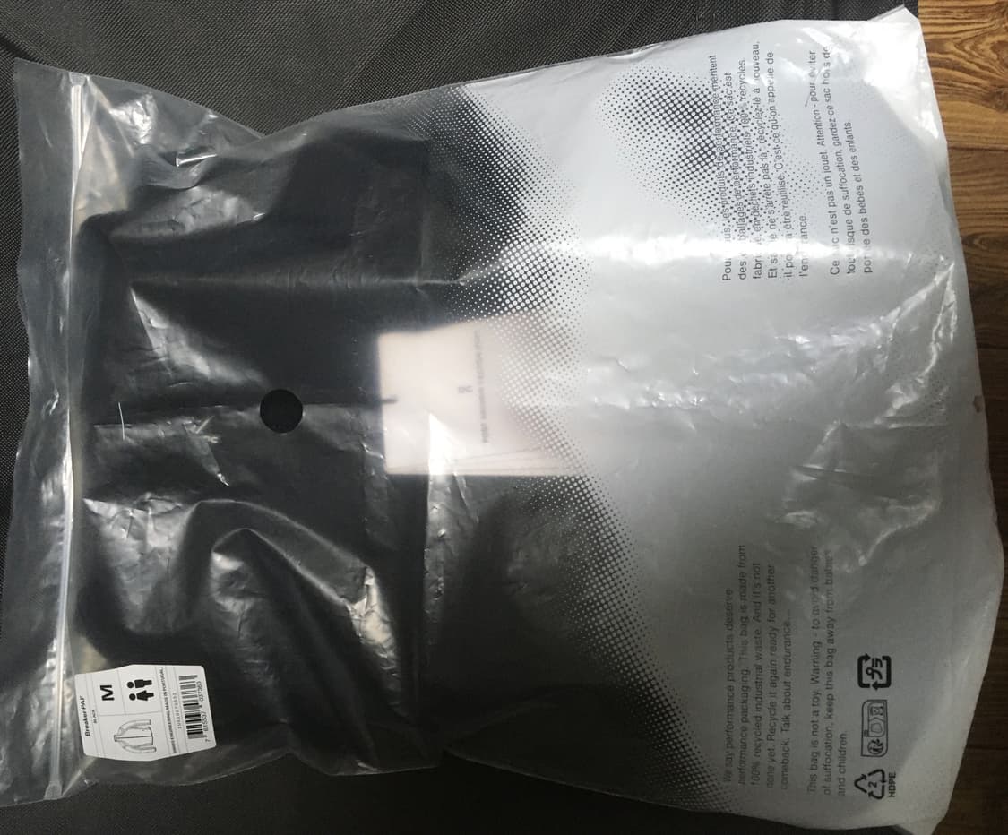 온러닝 파프 바람막이 블랙 판매합니다 상품이미지2