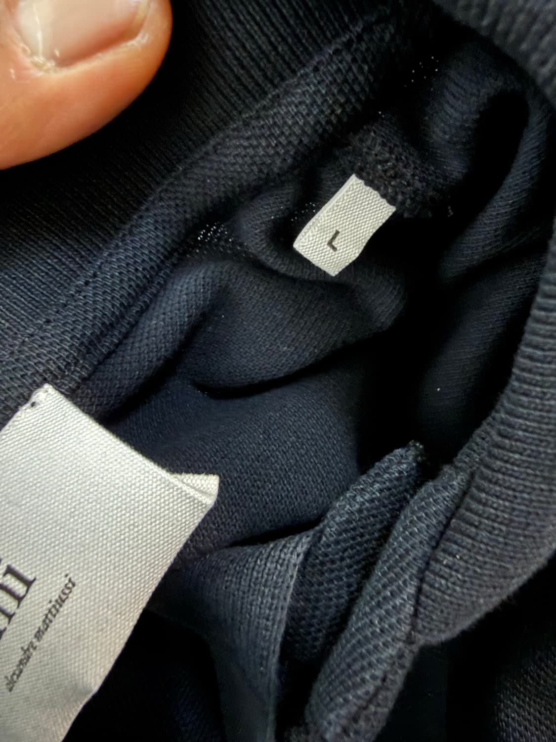 AMI 아미 블랙 하트 로고 반팔 폴로티 상품이미지7