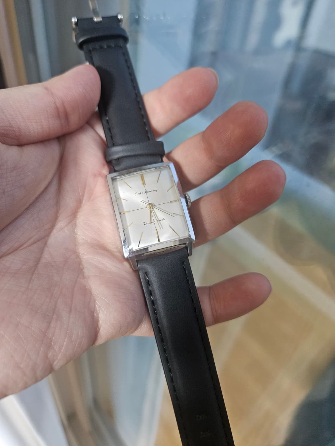 1960s 세이코 하모니 초희귀 사각 드레스 빈티지 시계 상품이미지2