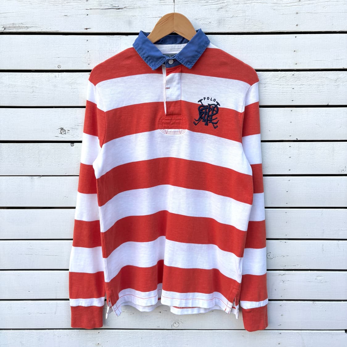 Polo 폴로 스트라이프 럭비티 롱슬리브 상품이미지1