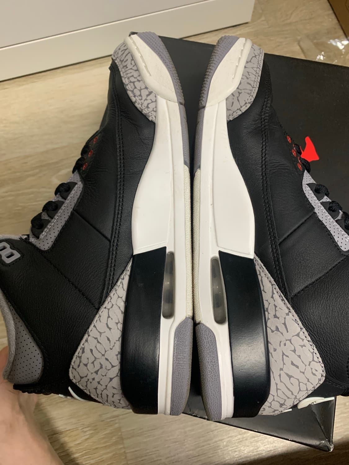 에어조던 3 블랙시멘트 (260) 상품이미지4