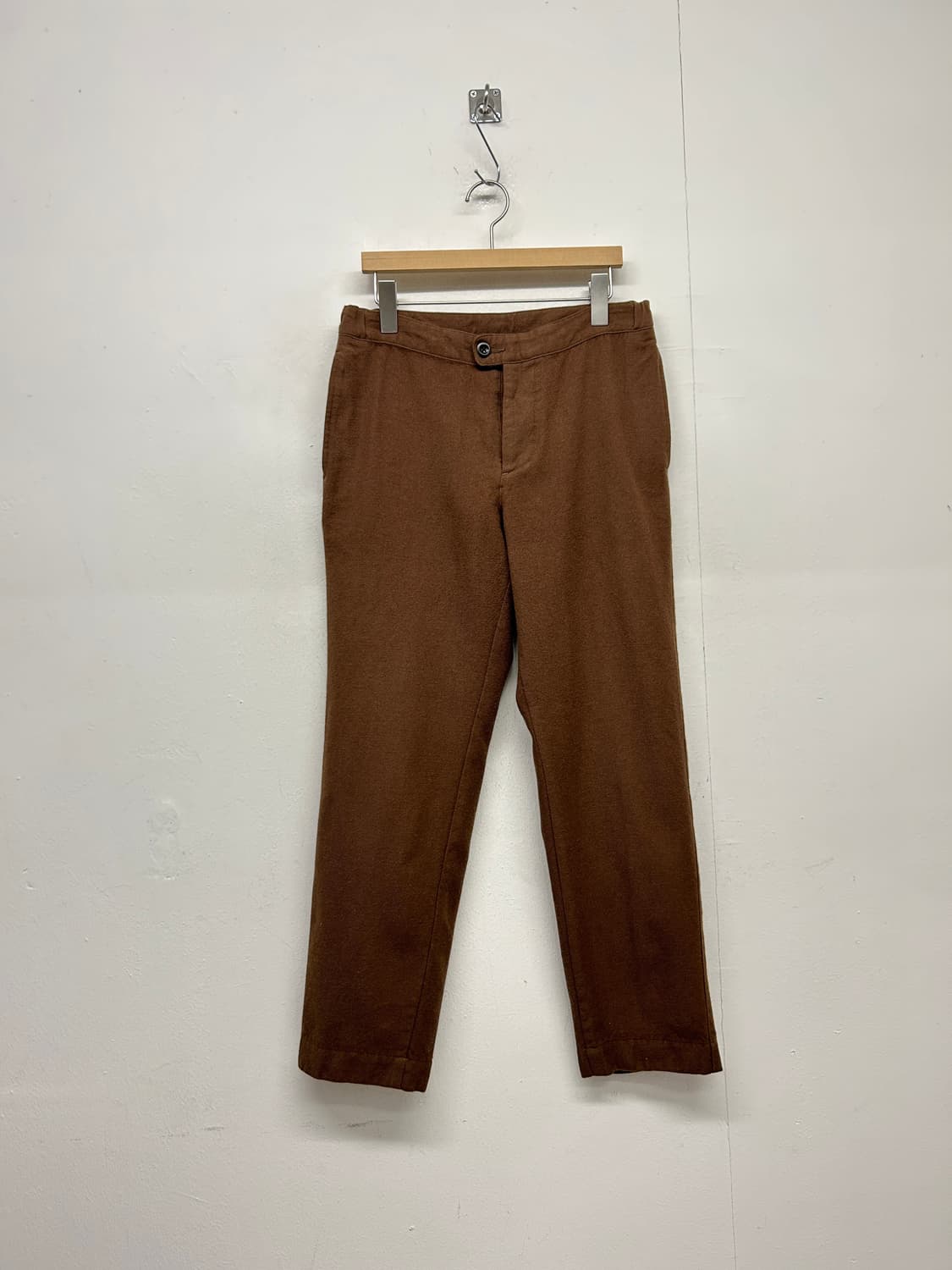 마가렛호웰 브라운 울 팬츠 상품이미지3