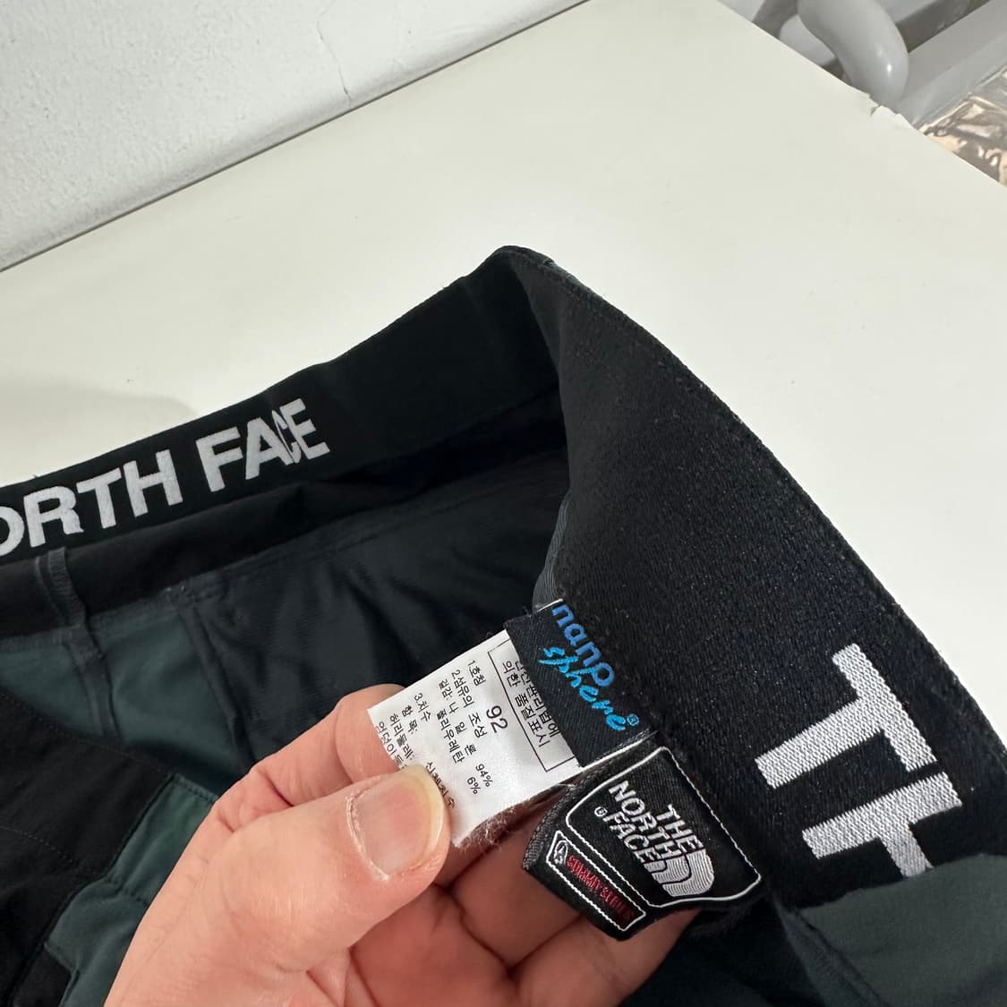 XXL 노스페이스 슬림레귤러핏 검쥐 써밋시리즈 나노스페어 등산팬츠 상품이미지4