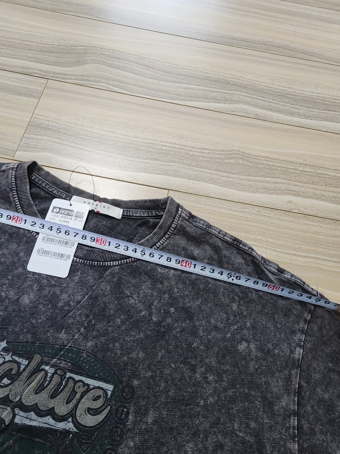 행텐워싱반팔티셔츠xl 상품이미지6