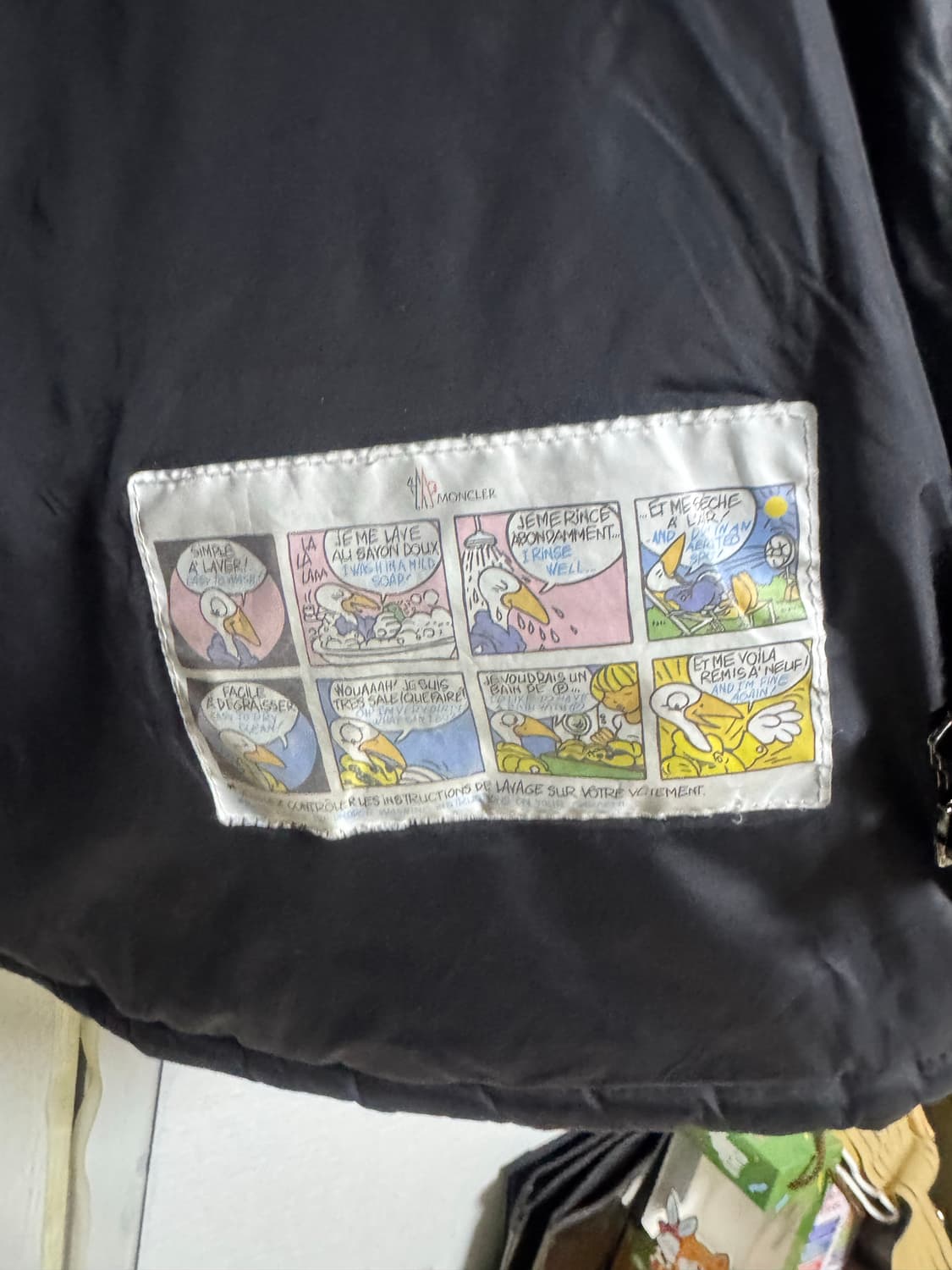 몽클레어 클루니 네이비 패딩 상품이미지5