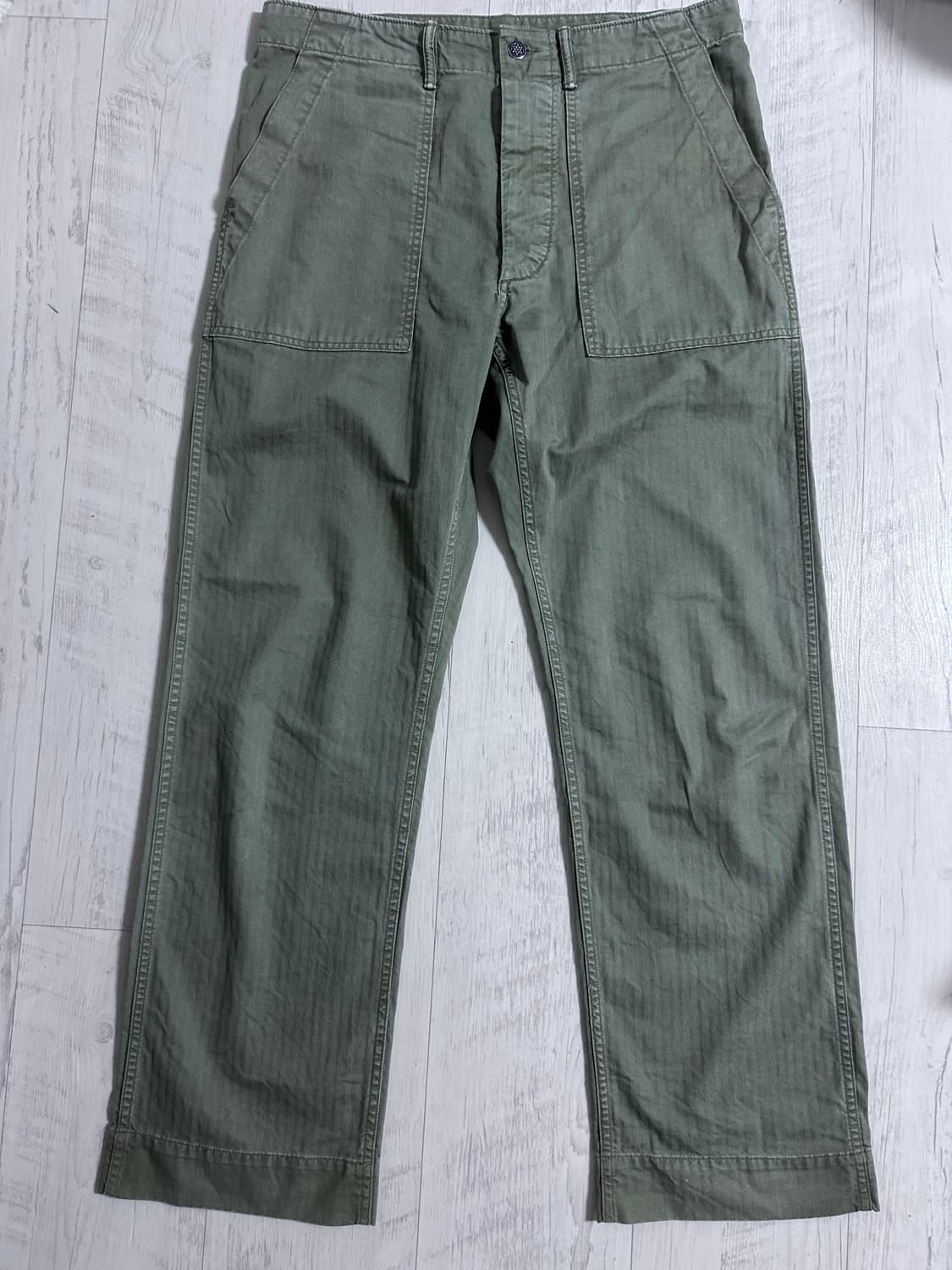 RRL 퍼티그 해링본 팬츠 32x32 상품이미지1