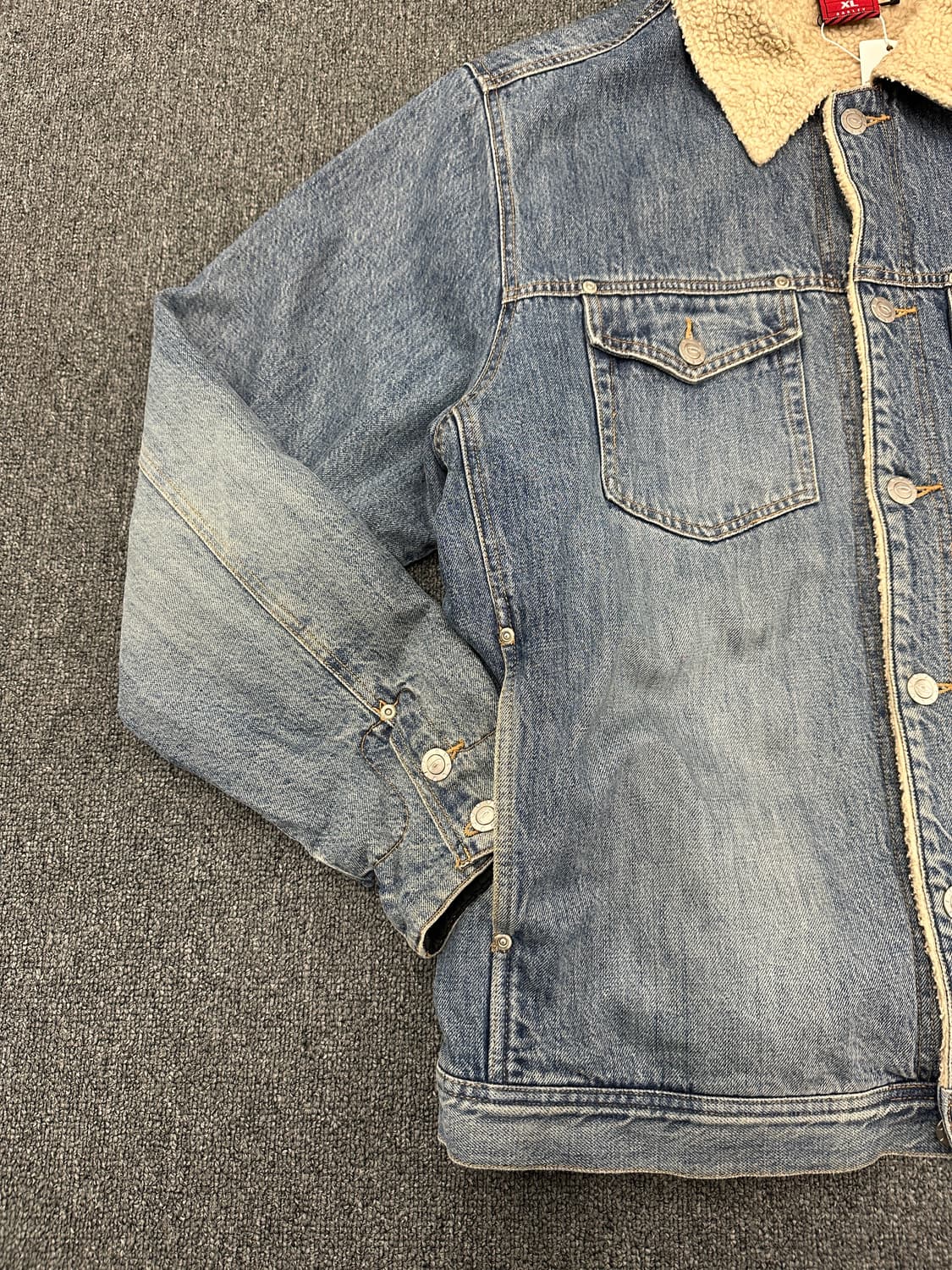 XL) 오클리 셰르파 트러커 데님자켓 상품이미지5