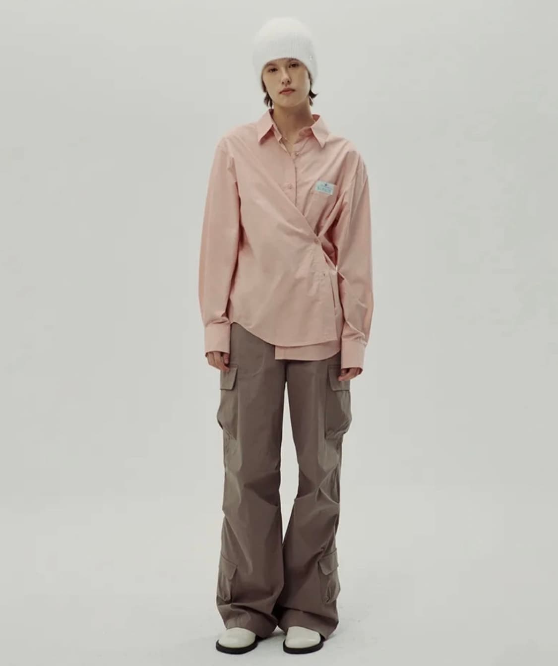 시눈 핑크 셔츠 상품이미지3