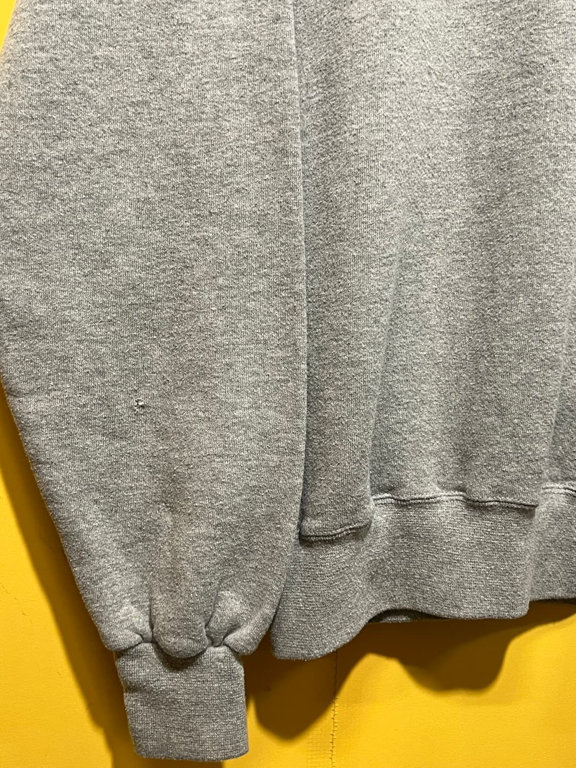 90s [L] 러셀 맨투맨 빈티지 스웨트셔츠 그레이 상품이미지4