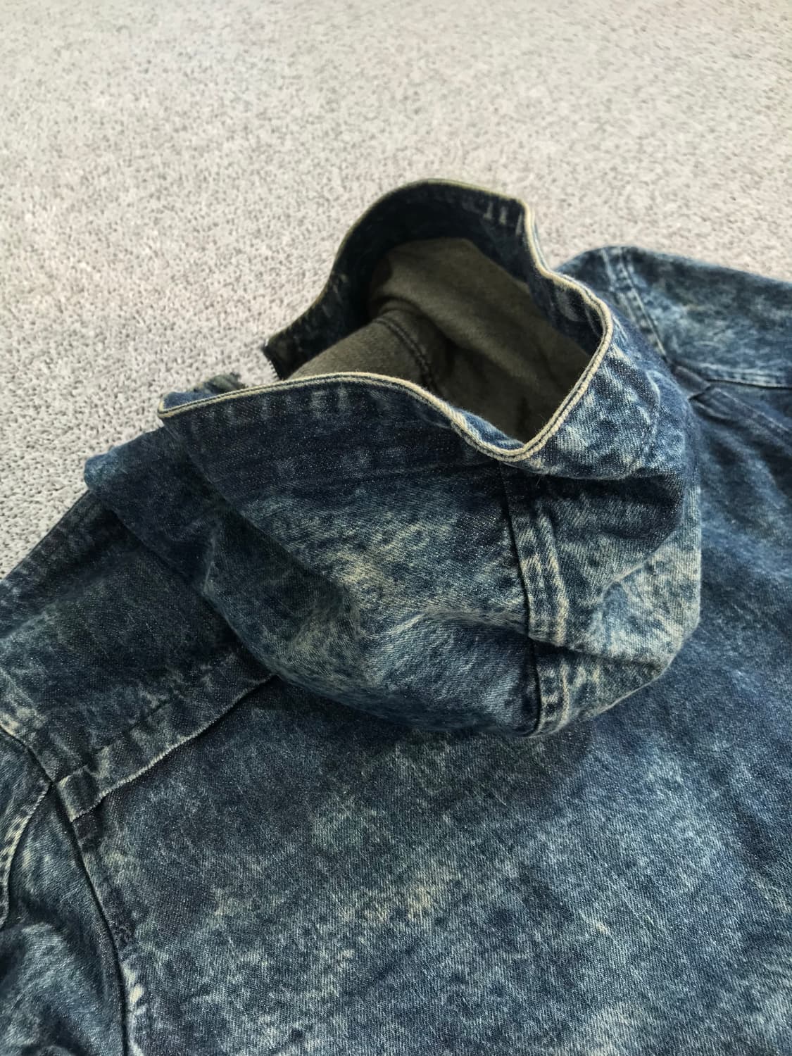 데님 후드 자켓 상품이미지6