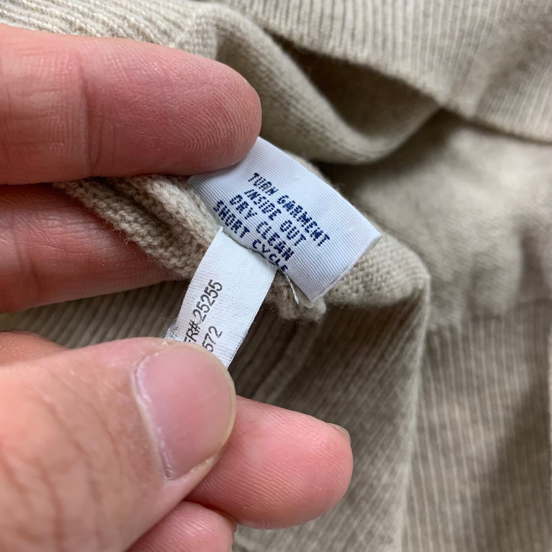 폴로 랄프로렌 포니로고 베이지 메리노울 니트 상품이미지8