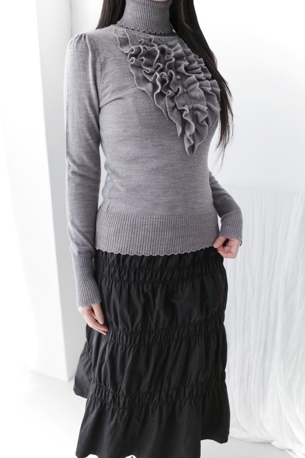 frill knit long sleeve 상품이미지6