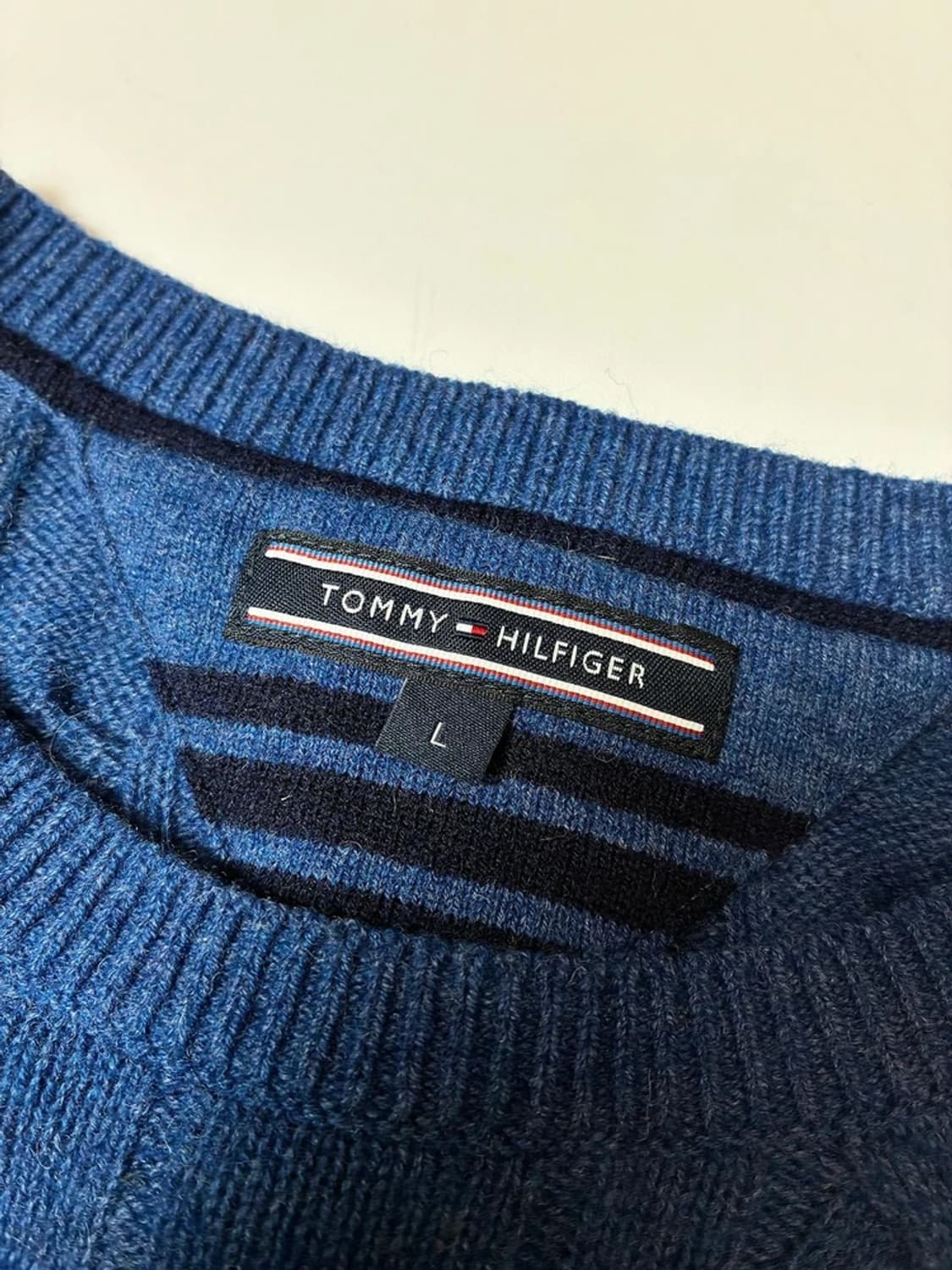 타미힐피거 솔리드 꽈배기 울 니트 PN8214 상품이미지6