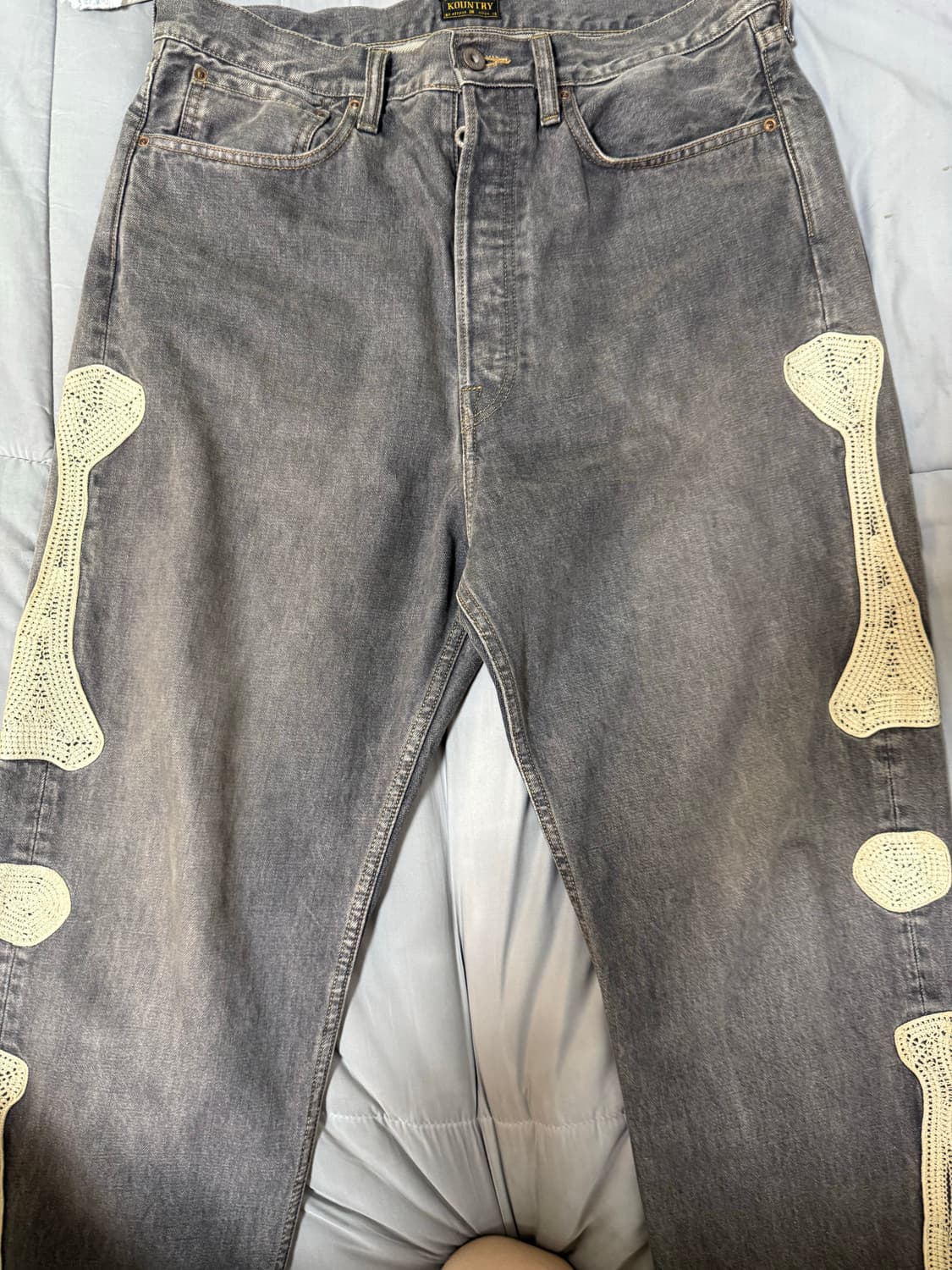 캐피탈 본 흑청 14oz  상품이미지2
