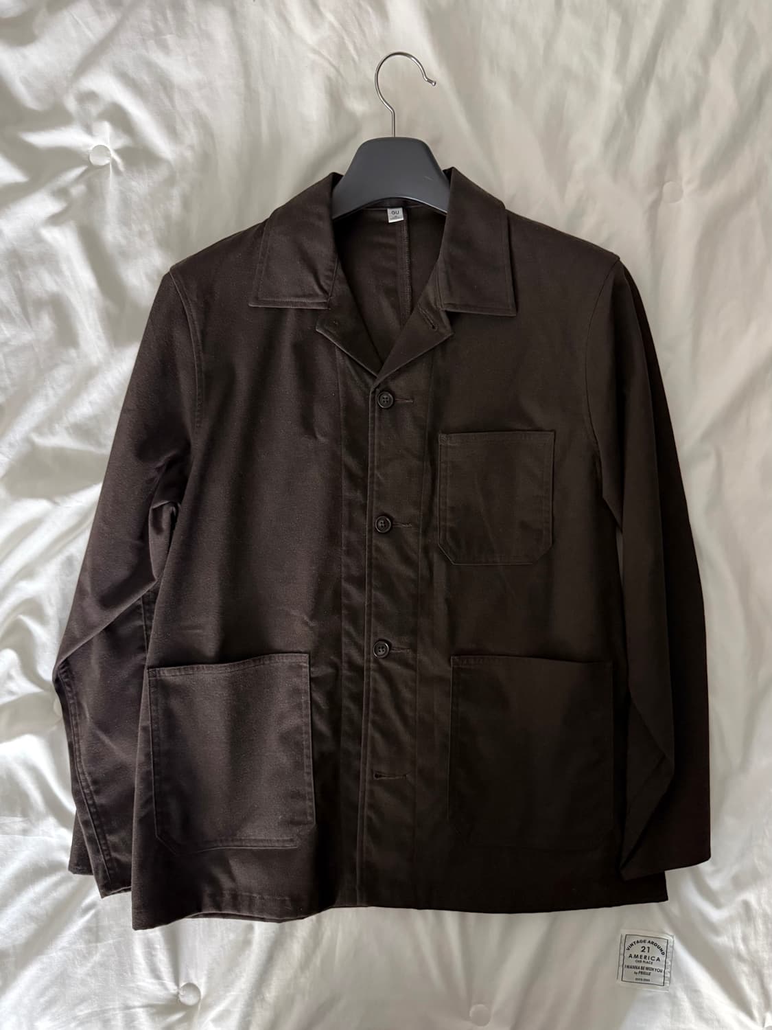 GU 브러쉬드 워크자켓 M 상품이미지2