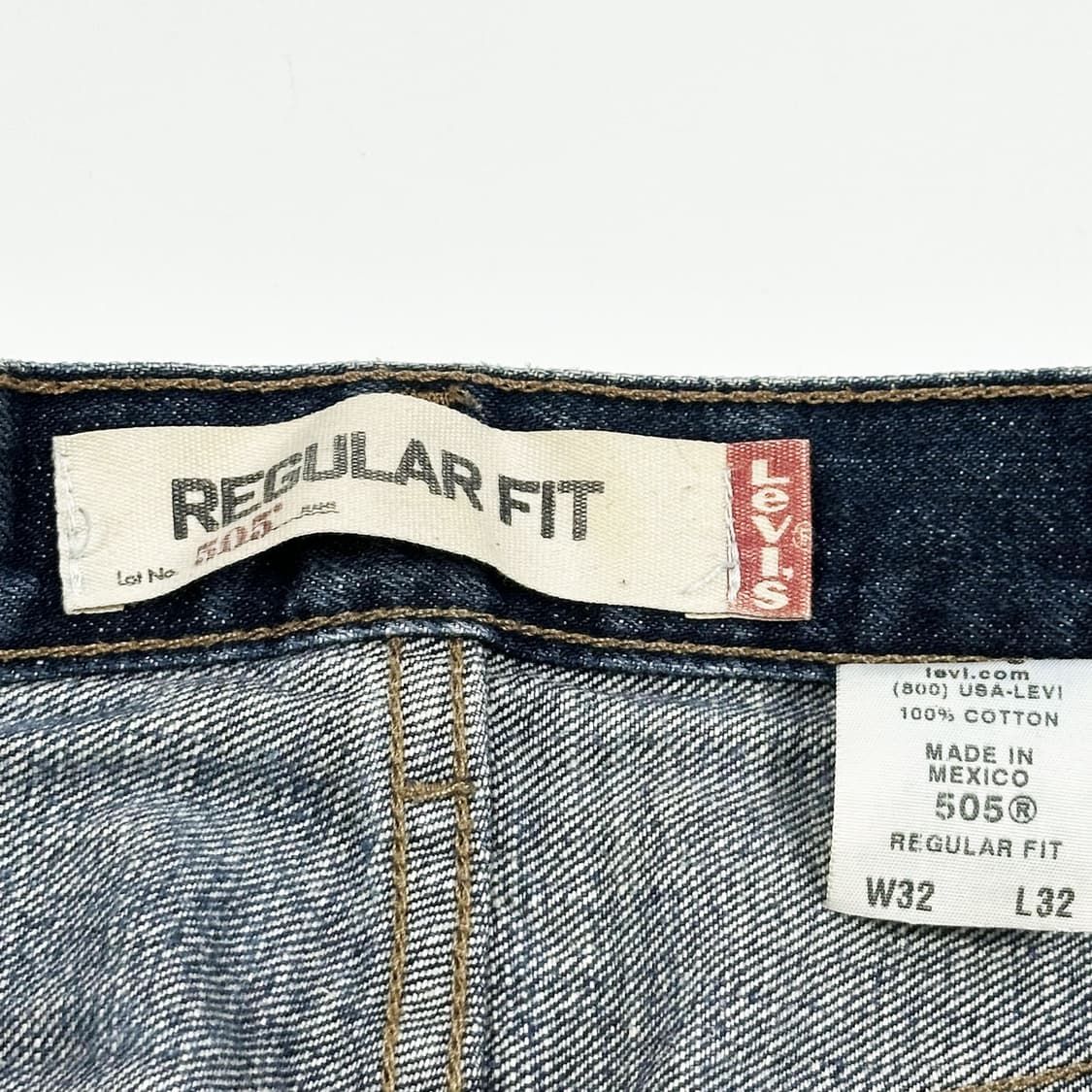 32 리바이스 505 레귤러 스트레이트 데님팬츠 상품이미지5
