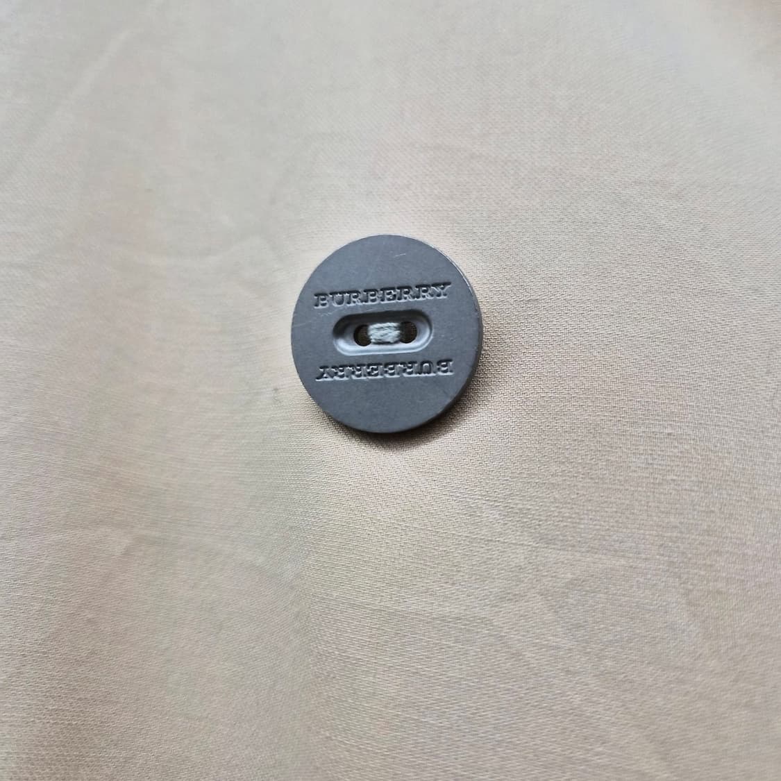 버버리 베이지 더블 버튼 자켓 여성 L 상품이미지2