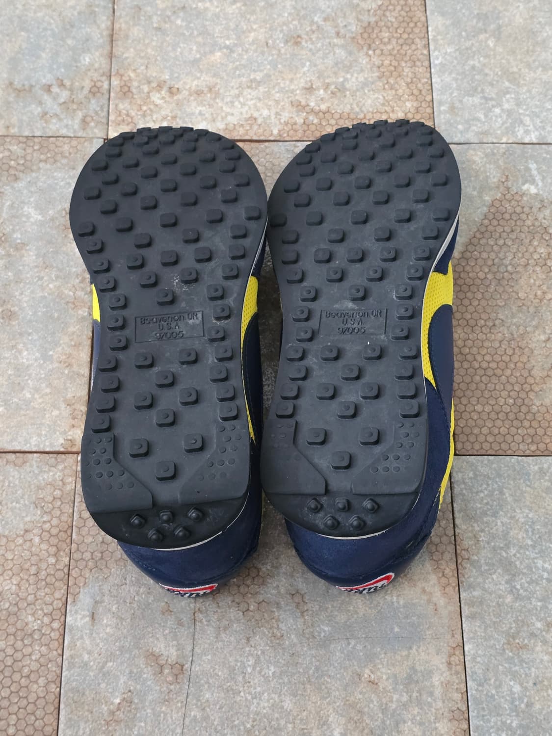 (265)나이키 에어 테일윈드 79 옐로우 네이비  상품이미지10