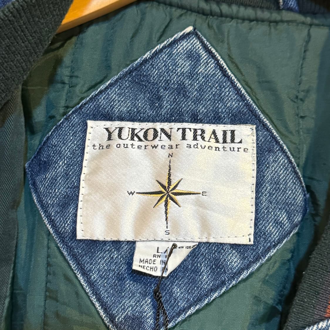 YUKON TRAIL 유콘 트레일 데님 바시티 디테일 자켓 상품이미지9