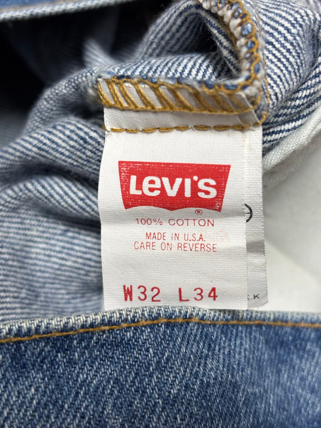 90‘s Levi’s 505 USA Denim Pants 리바이스505 상품이미지6