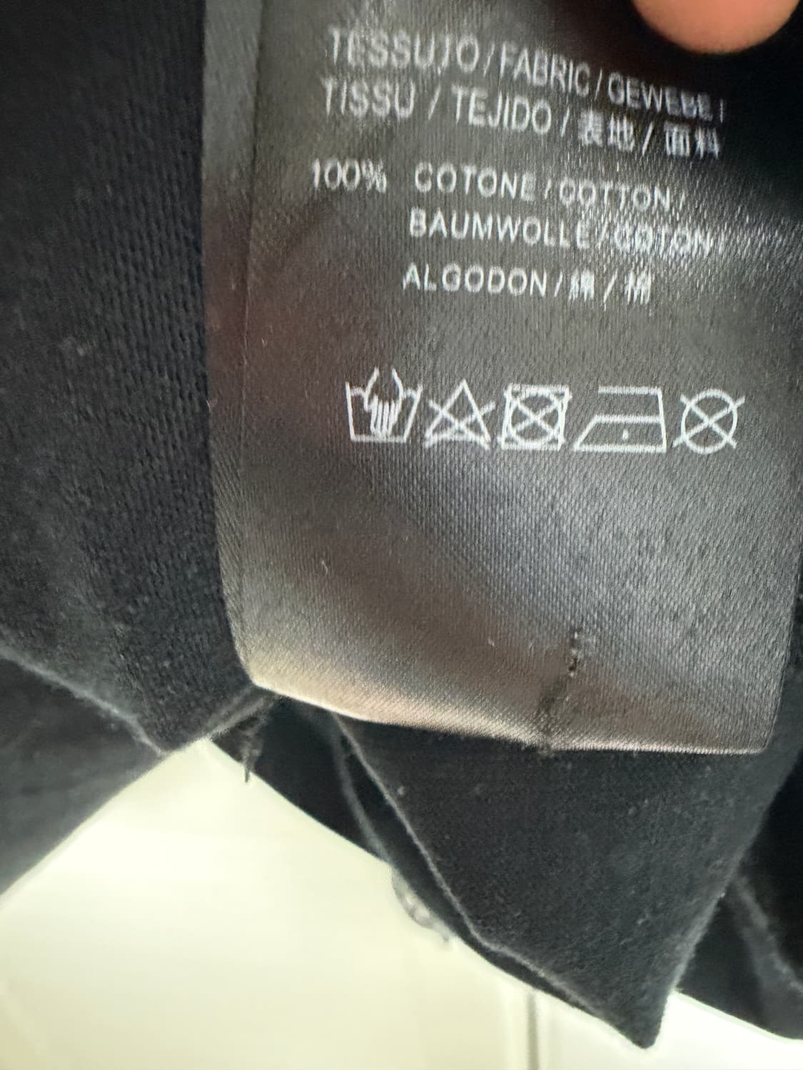 [M] 발렌시아가 스피드헌터 반팔 티셔츠 블랙 상품이미지6