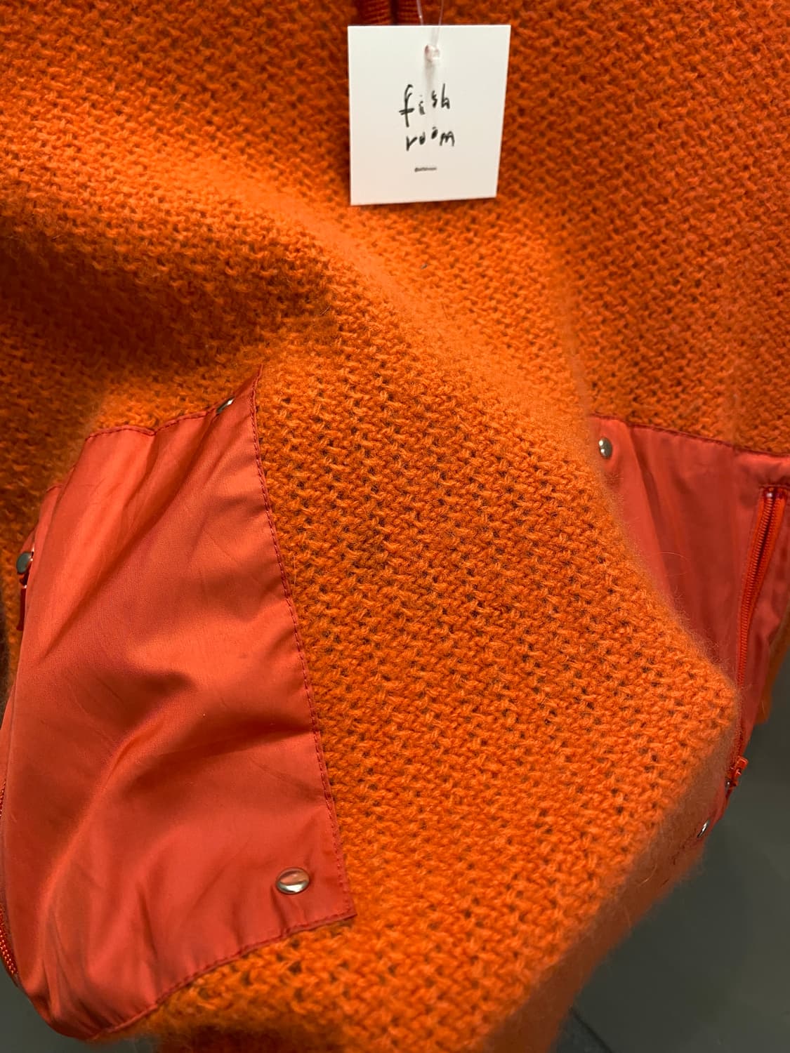 랑방 포켓 디테일 니트 상품이미지5