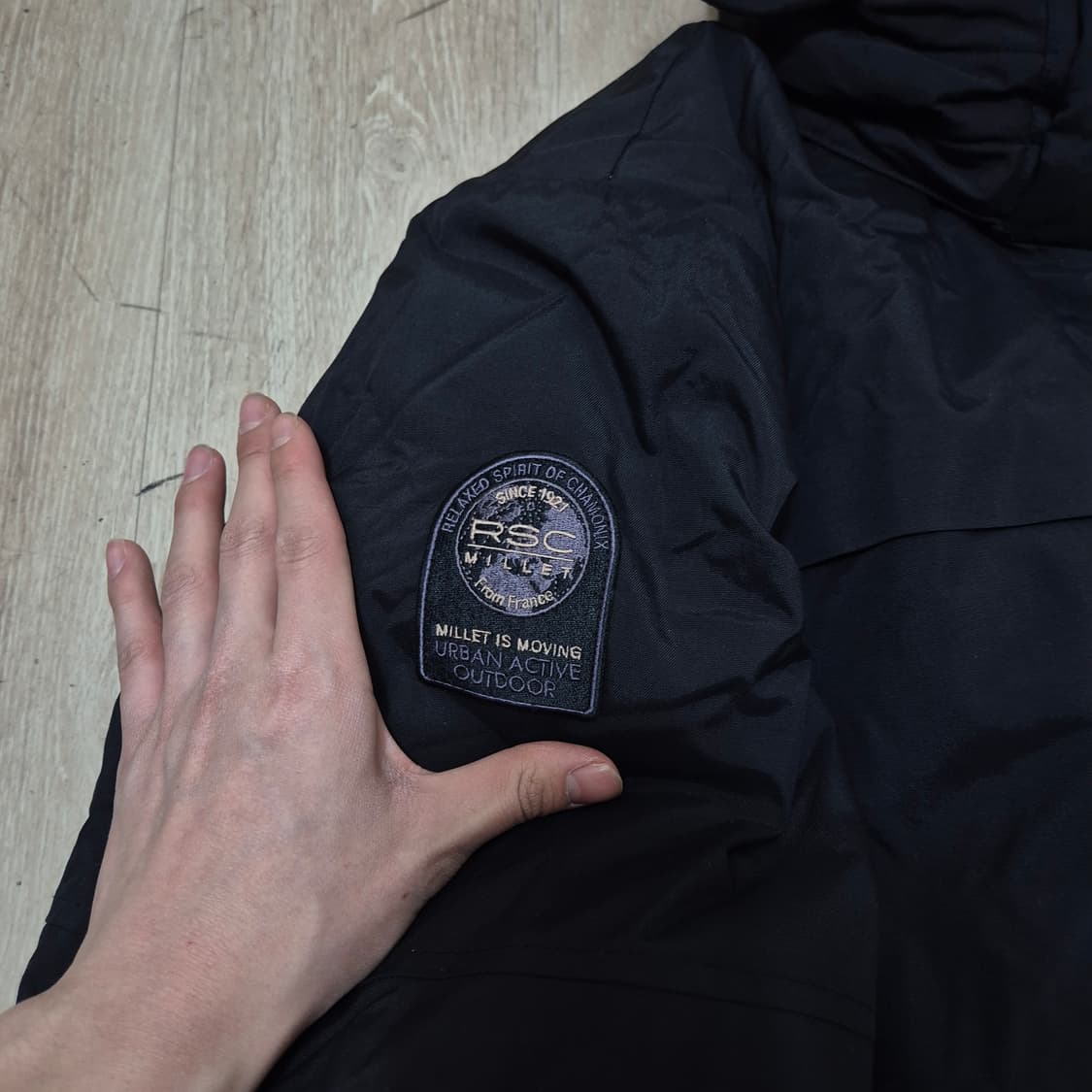 밀레 남성 RSC 헤비 구스다운 후드 패딩 점퍼 2XL(110) 상품이미지4