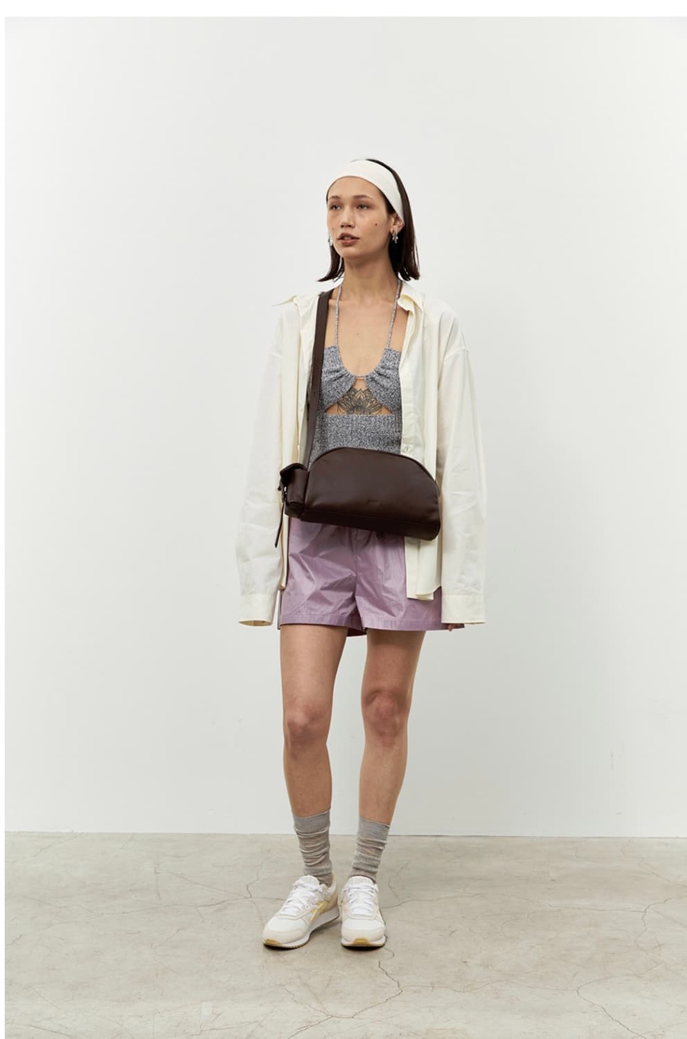 🏷️ 아니 AHNI 클라우드 숄더 백 / 레드브라운 상품이미지2