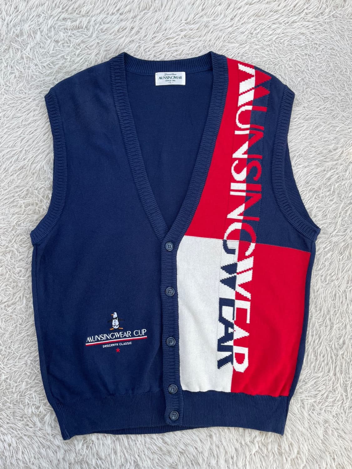 먼싱웨어 니트 가디건/#40 상품이미지1