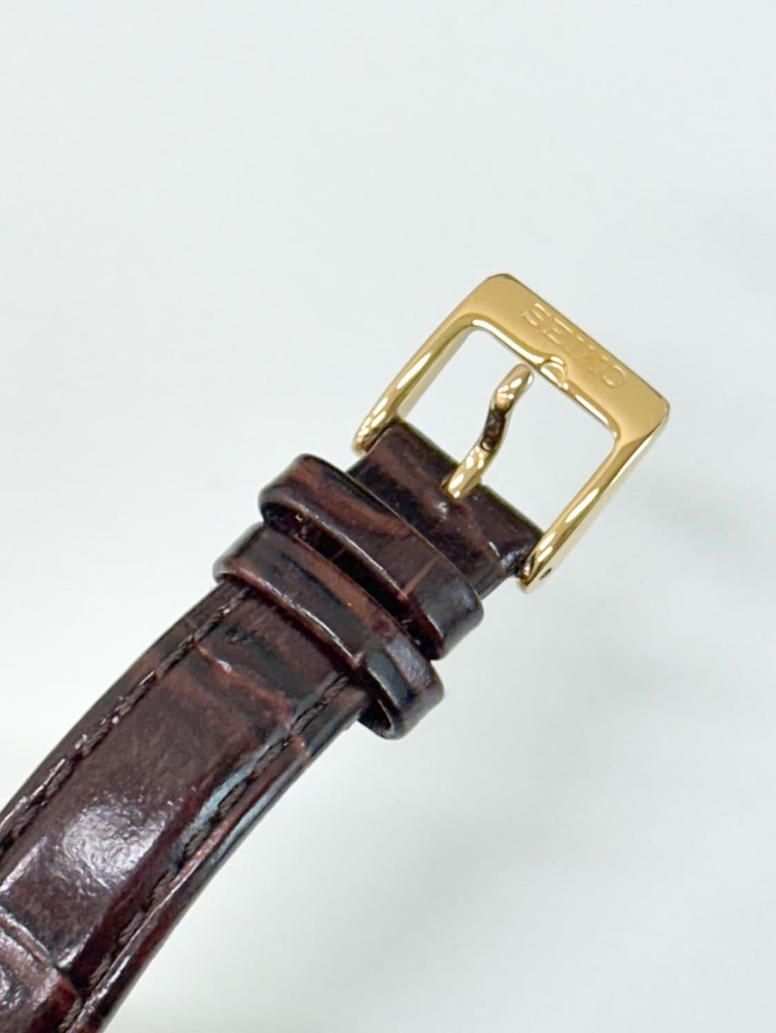 seiko / 세이코 클래식 골드 탱크 쿼츠 시계 상품이미지8