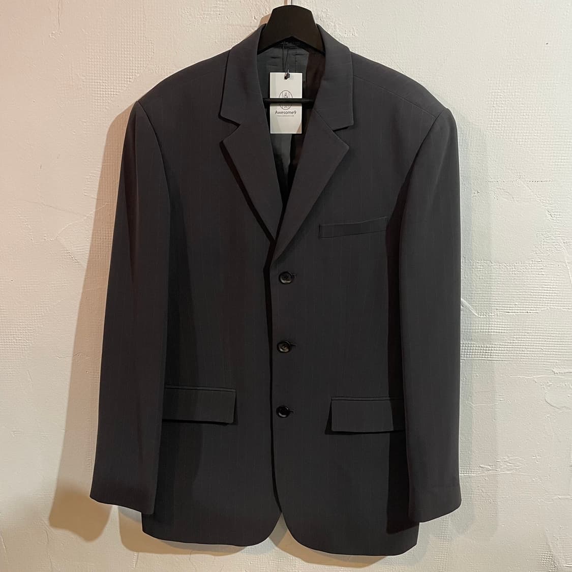 솔리드 옴므 우영미 스트라이프 블레이져  상품이미지2