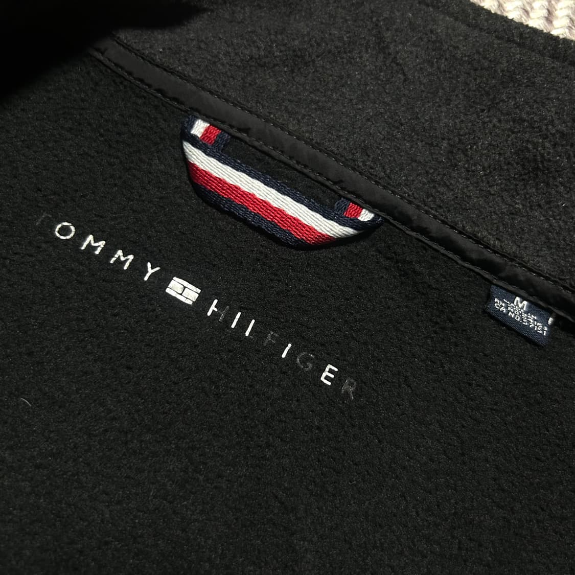 [M] Tommy 타미힐피거 배색 후리스 집업 자켓 상품이미지4