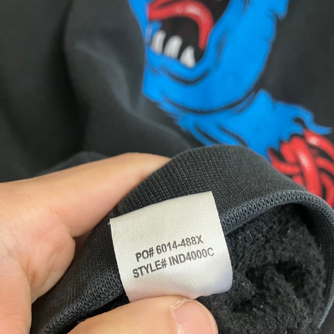 N118 산타크루즈 후드티 상품이미지8