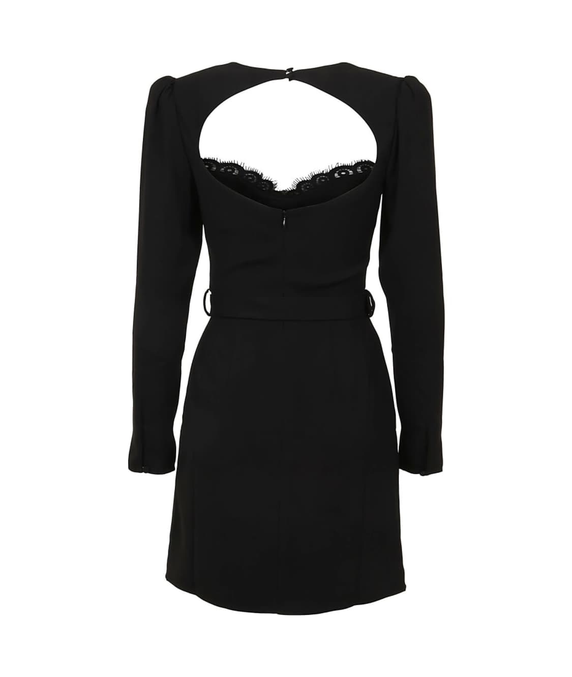 셀프포트레이트 Sweetheart Crepe Mini Dress BLK 상품이미지2