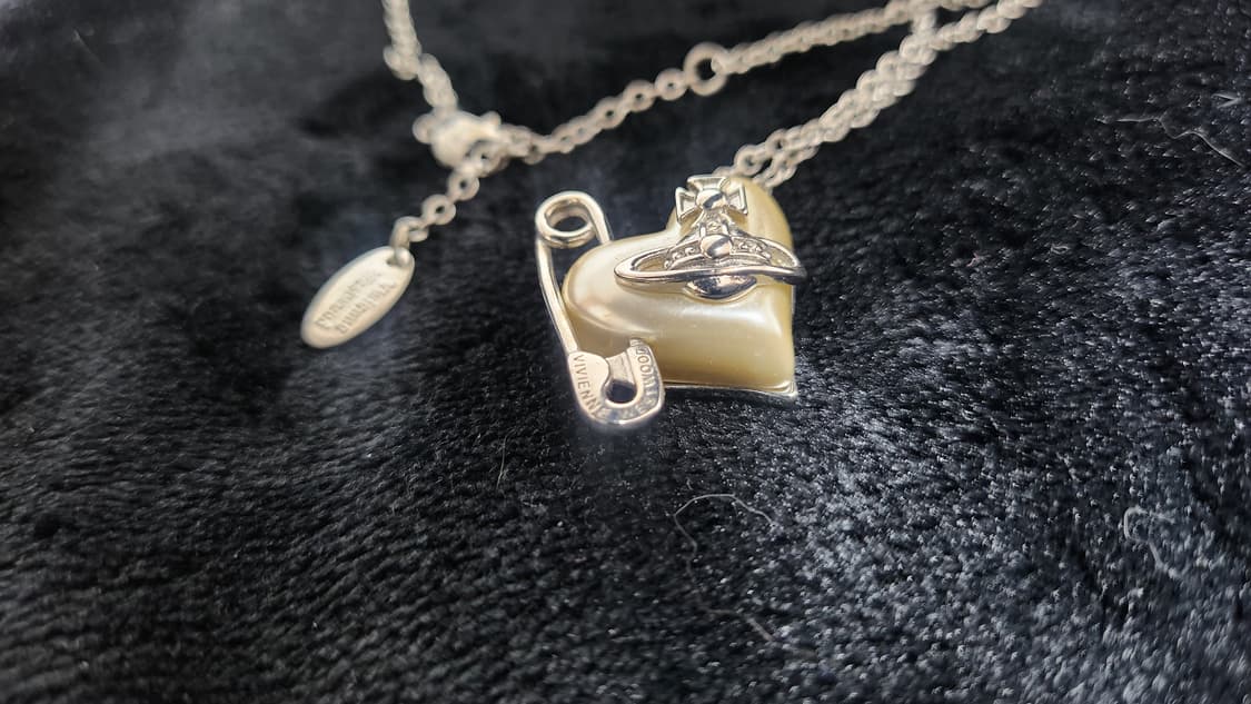 비비안웨스트우드 진주 오리에타 목걸이 상품이미지3