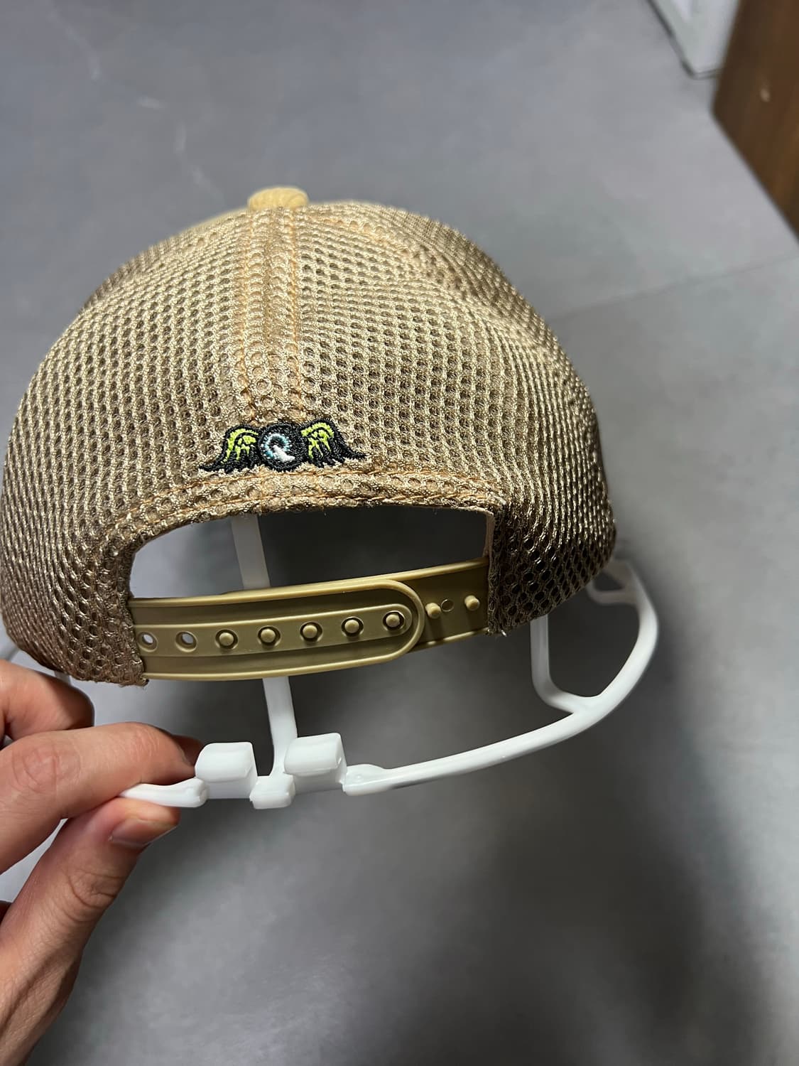 본더치 코듀로이 메쉬 볼캡 베이지 상품이미지2