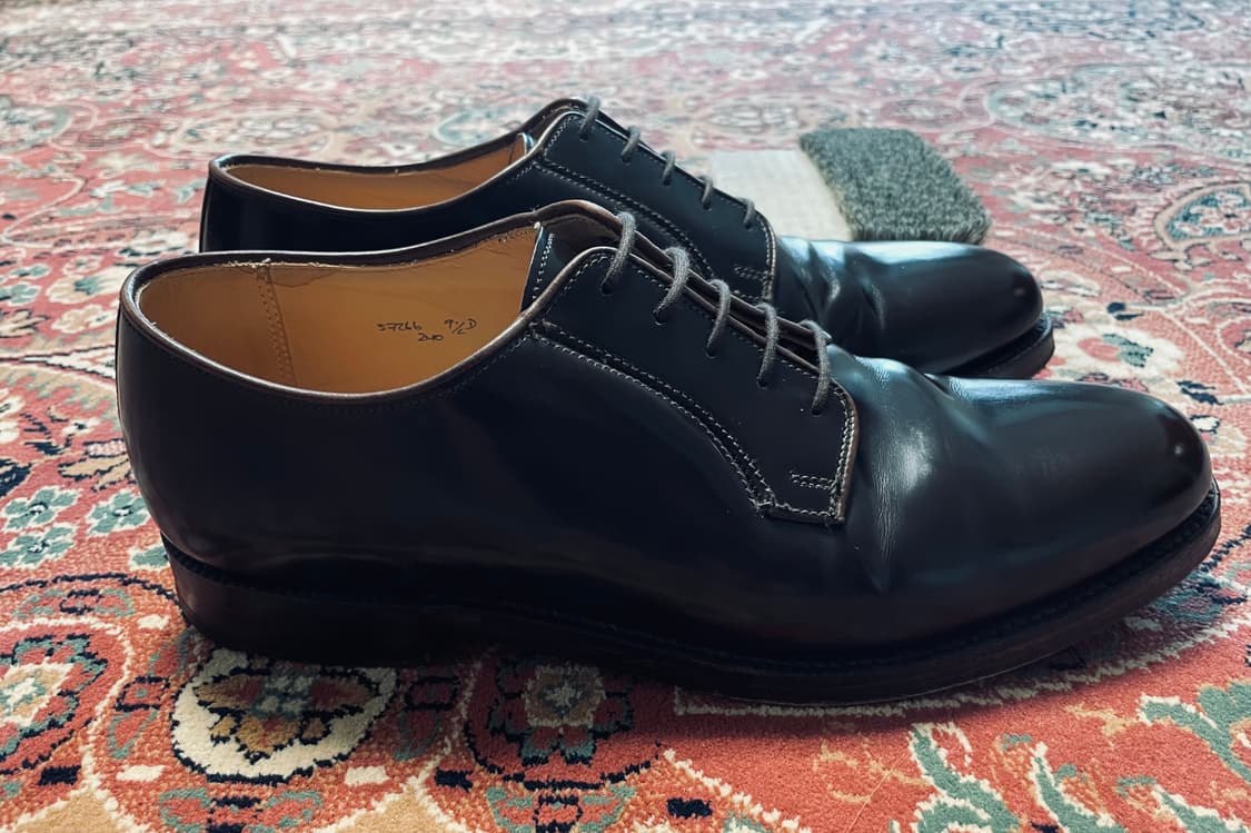 브룩스브라더스 플레인토 코도반 더비 9.5d(알든 맛) 상품이미지4