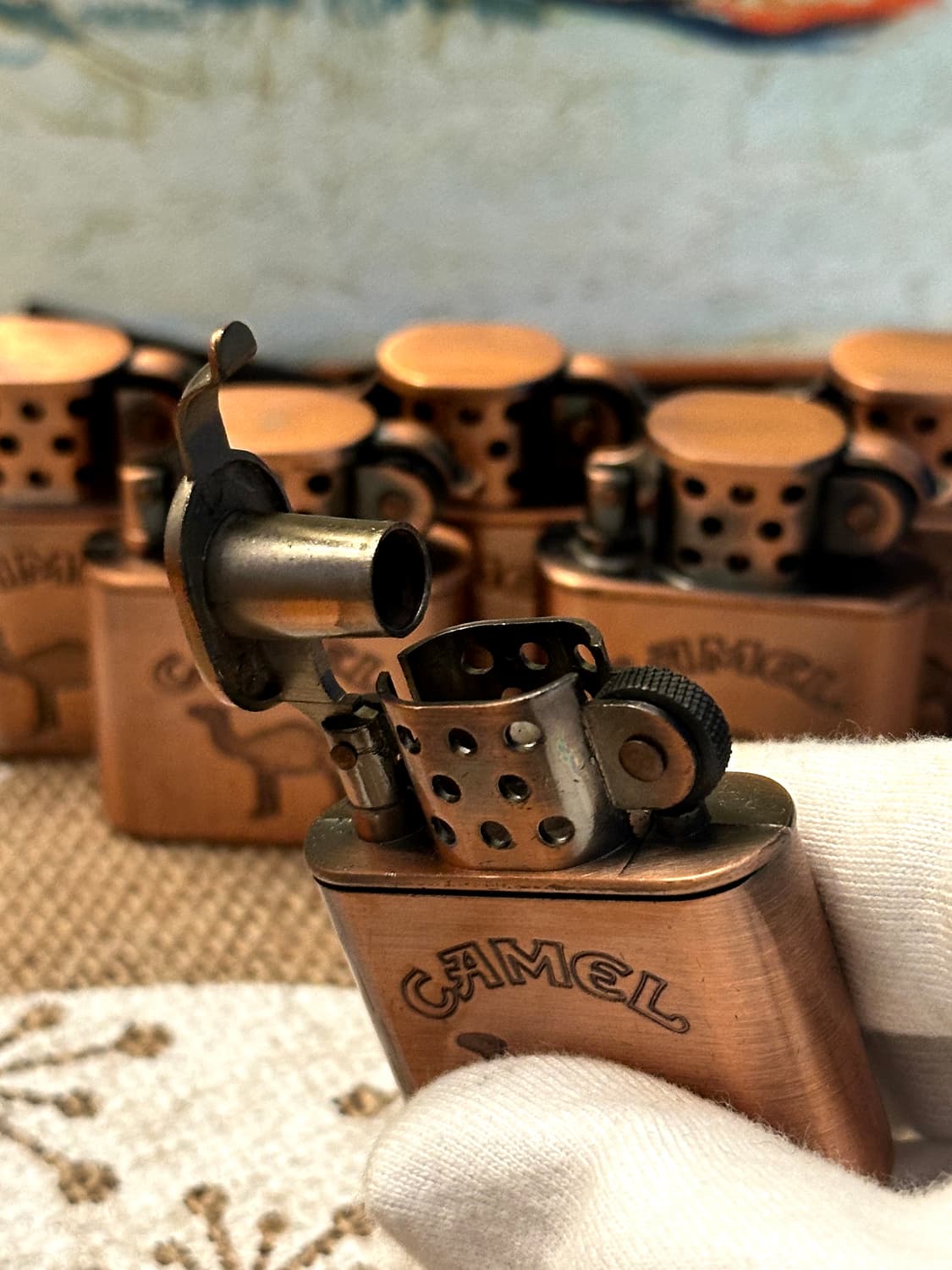 Camel® brass lighter / 1940s~1980s 상품이미지8