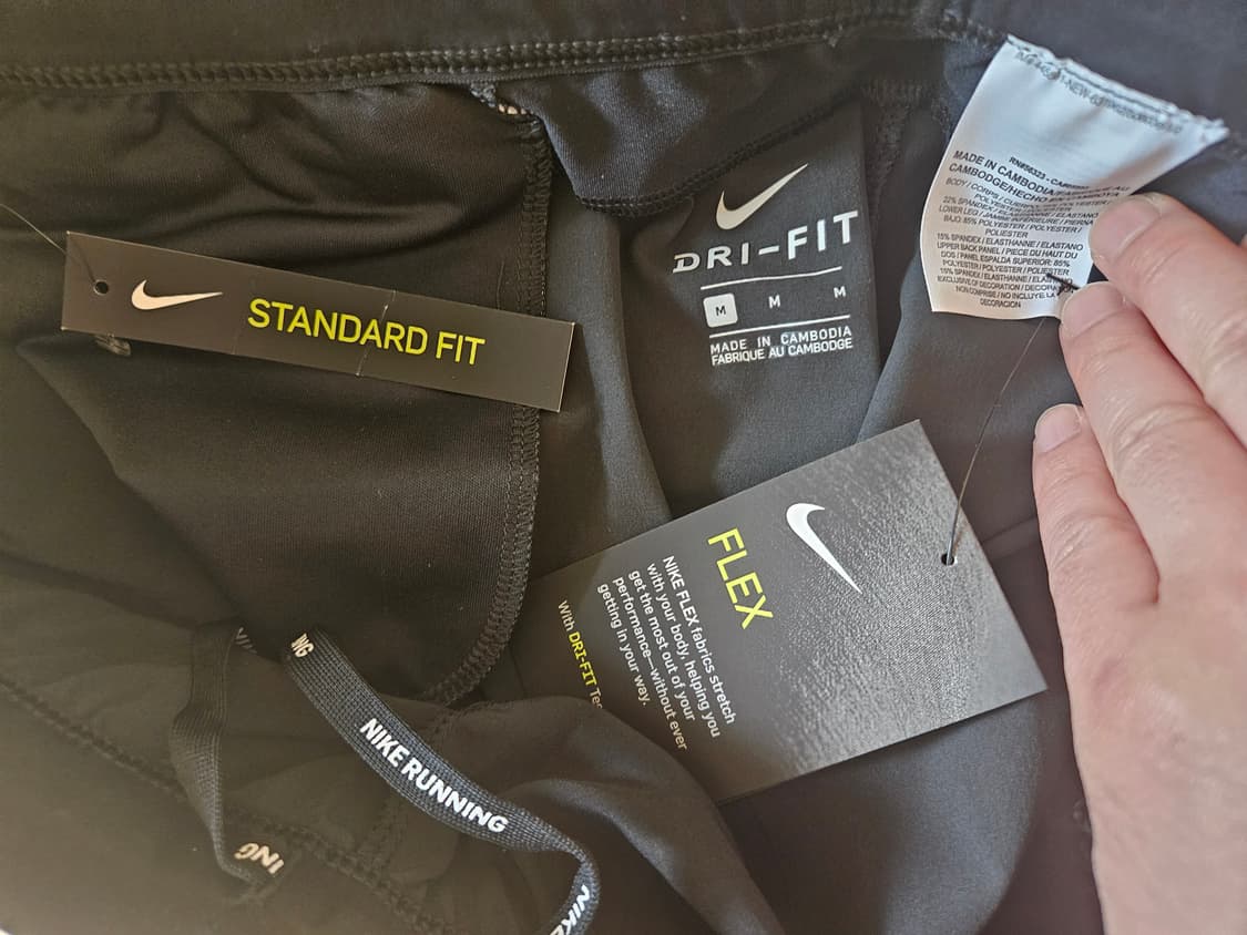 [해외M]나이키 플렉스 스위프트 러닝 팬츠 블랙 상품이미지10