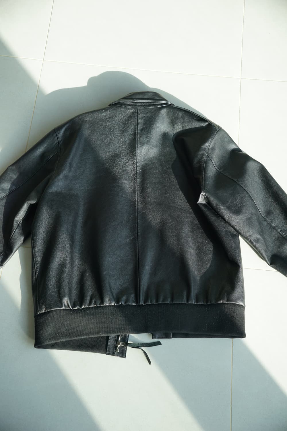 급처) 딤스킨 신흥사 goat skin A-2 자켓 XL 상품이미지3