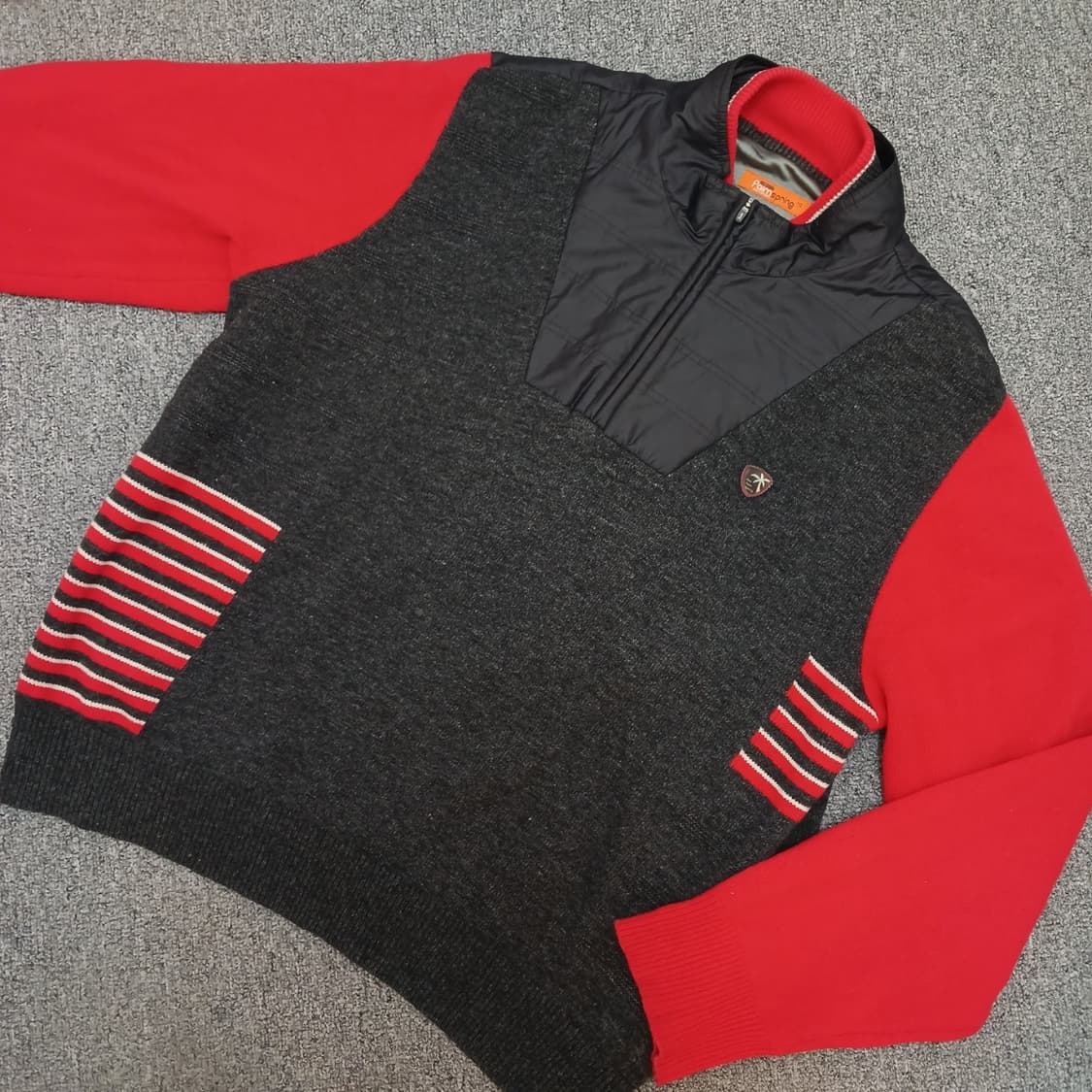 네오팜스프링 골프 남성 하프집업 니트 상품이미지1