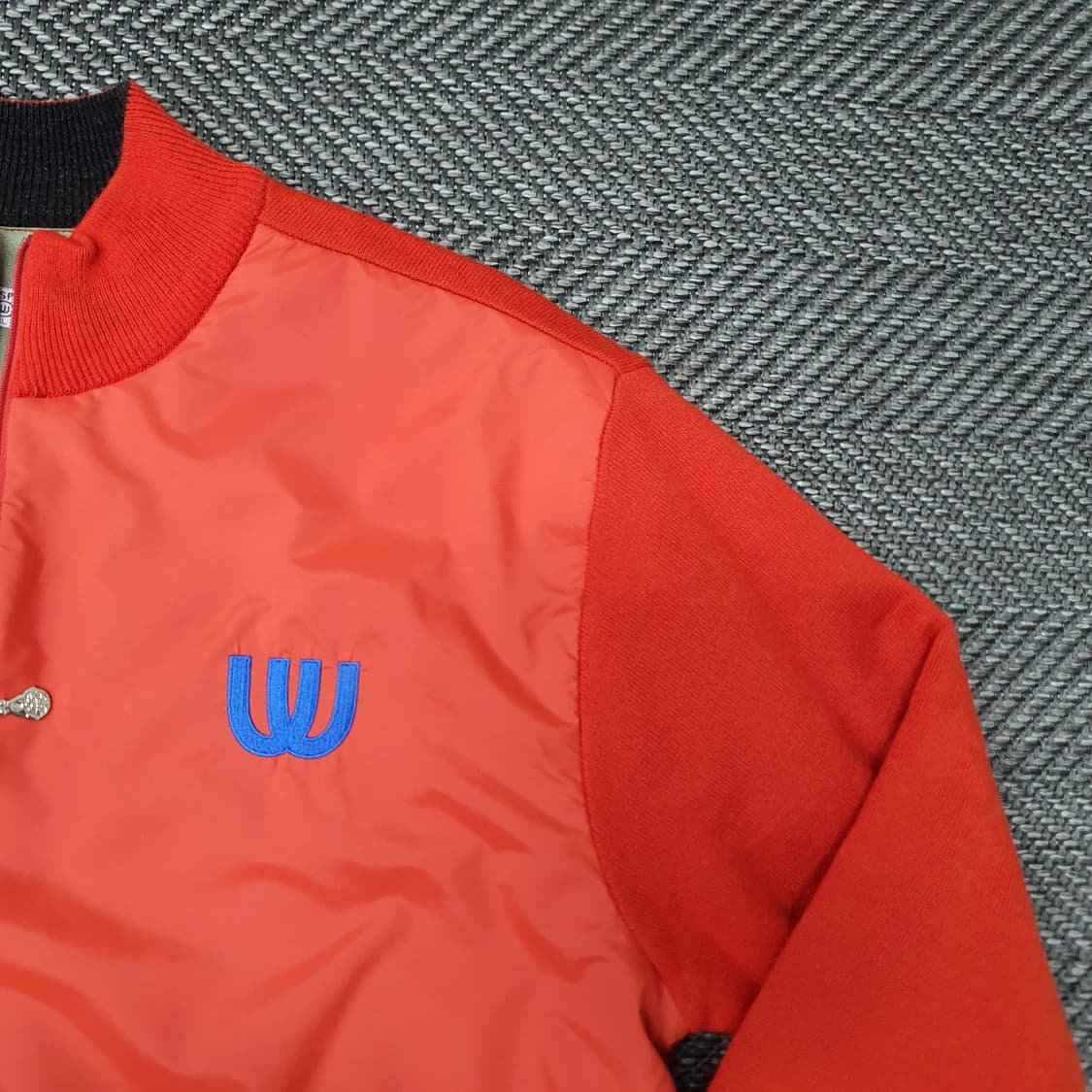 MU스포츠 반집업 방풍 스웨터 남자110 상품이미지4