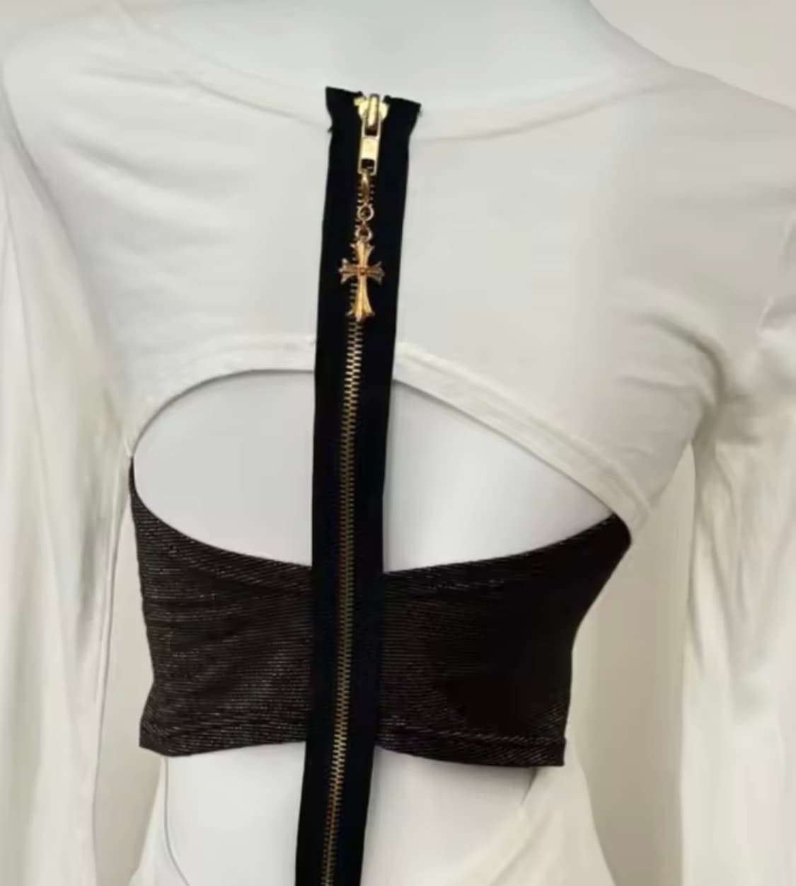 y2k고스펑크 해골 롱슬리브 상품이미지2