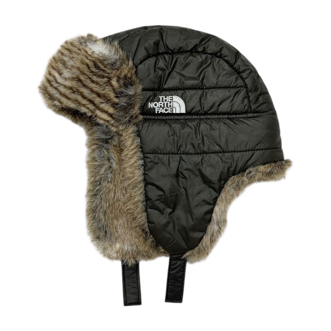 노스페이스 빈티지 화이트라벨 카키 트루퍼햇 군밤 방한모자 상품이미지1