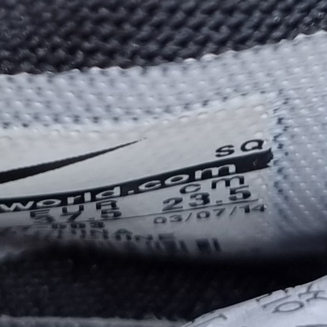 나이키 덩크스카이 블랙 여성하이탑235 상품이미지6