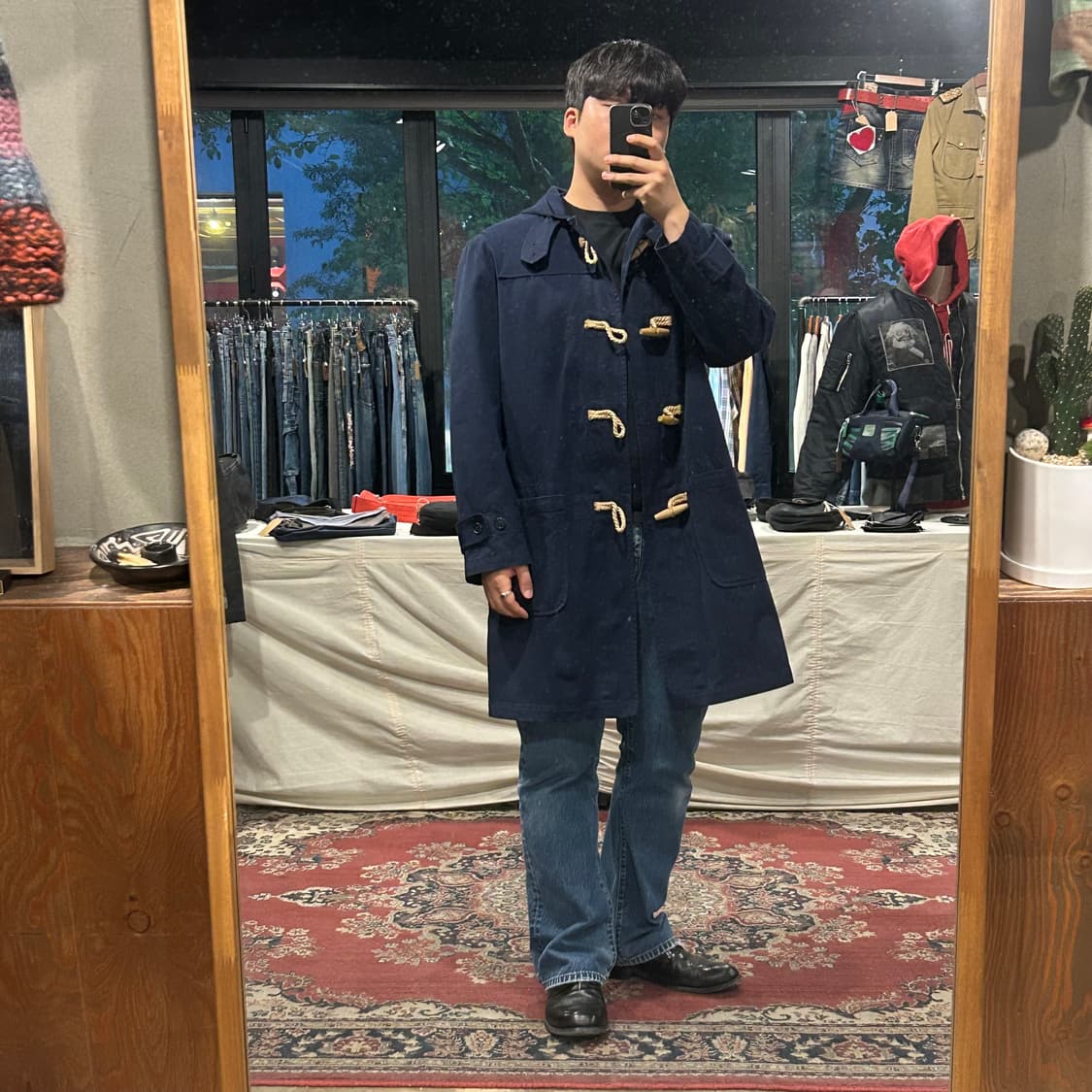 L) 폴로 랄프로렌 캔버스 코튼 더플 코트 자켓 상품이미지10
