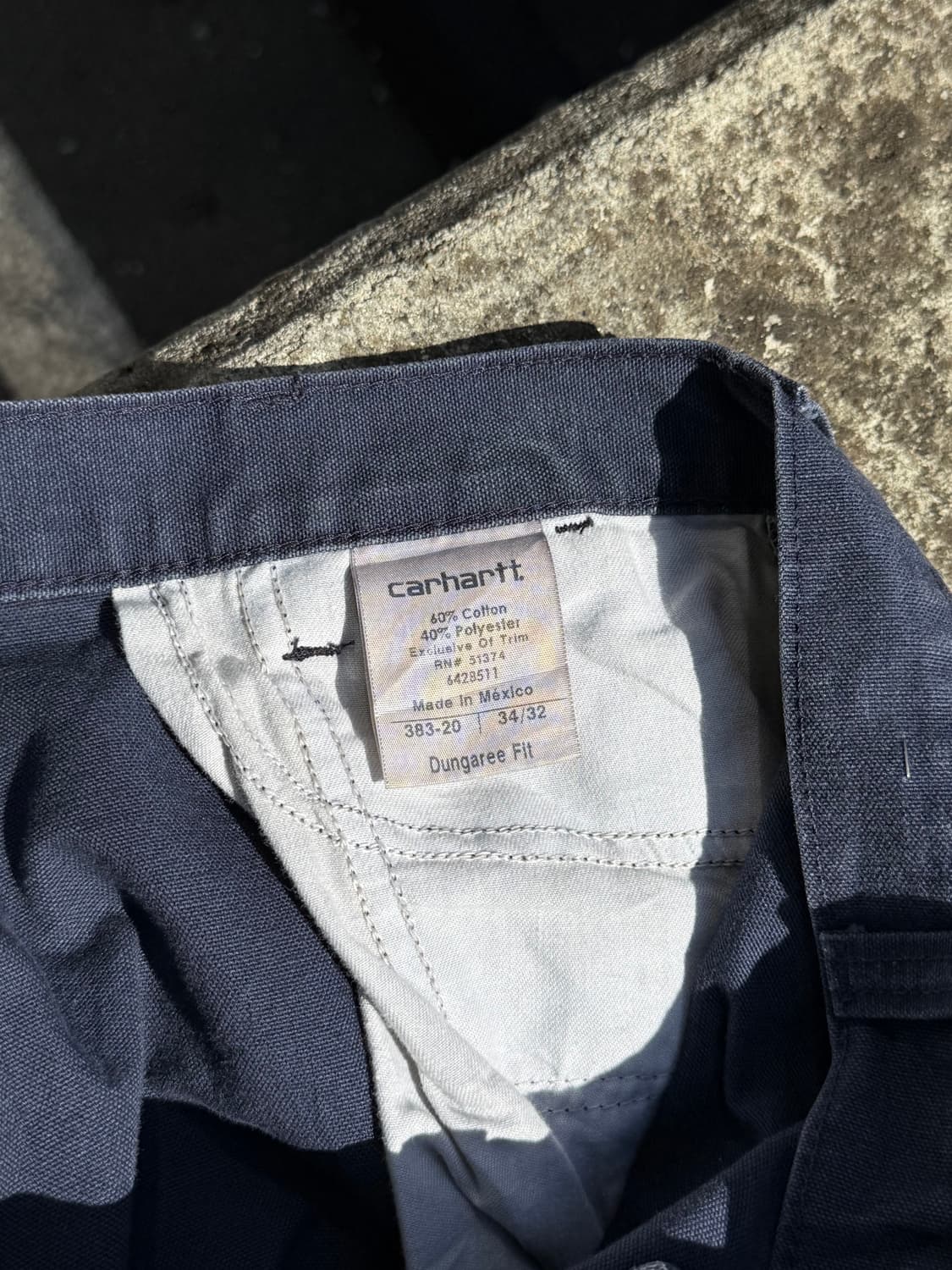 🇲🇽 Carhartt Dungaree Work Pants 상품이미지4