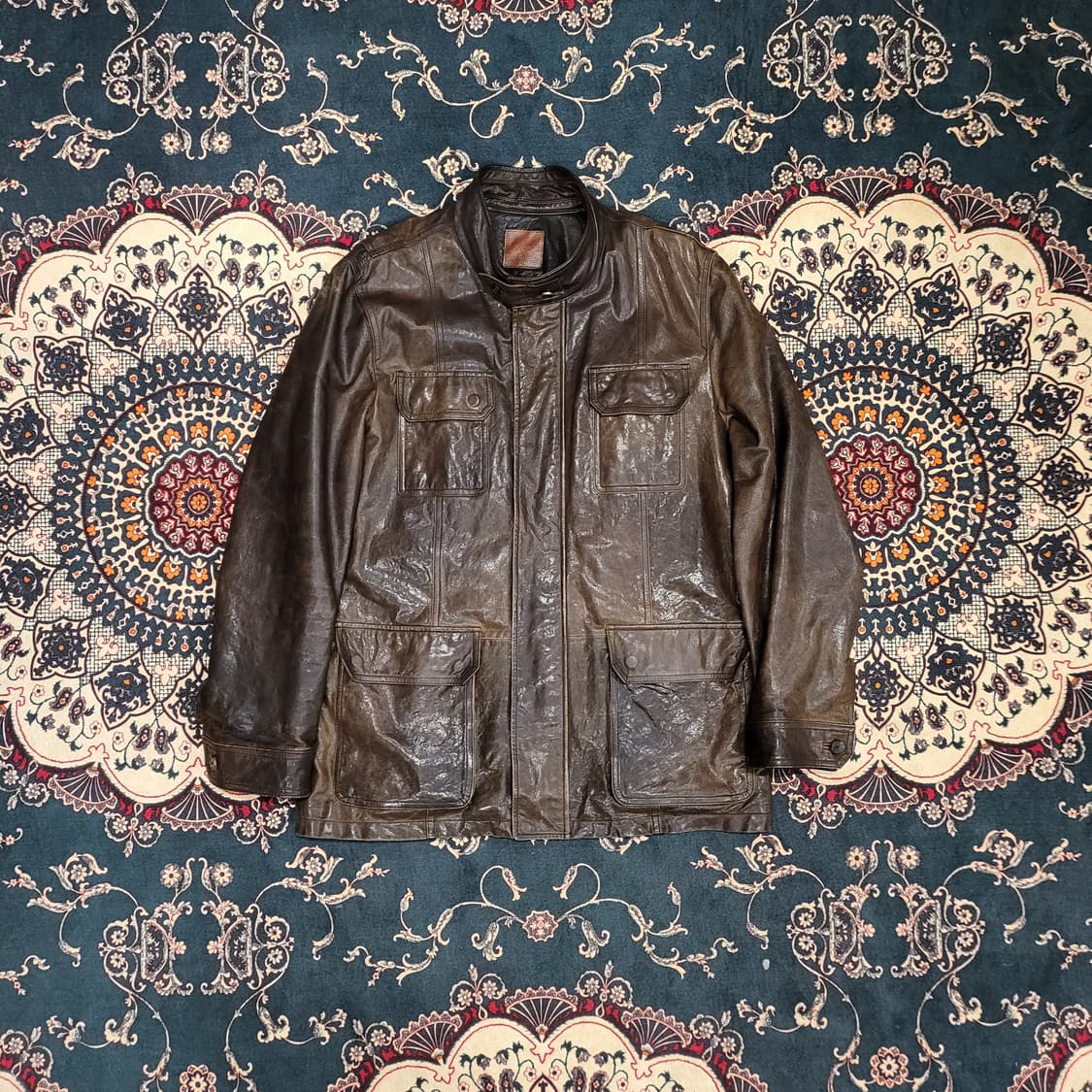 OLZEN 레더 자켓 (105) 상품이미지1