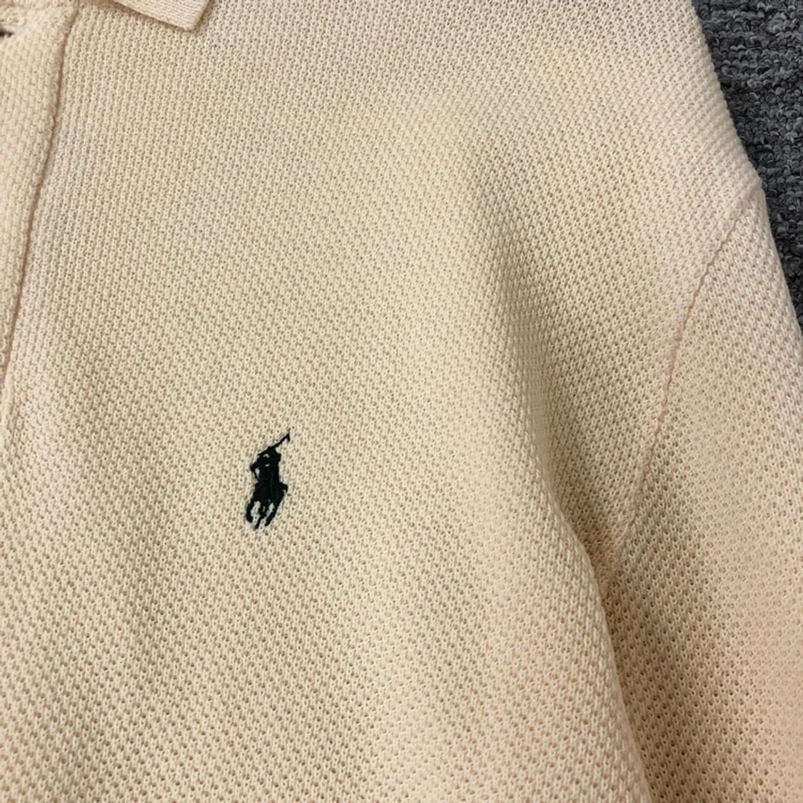 폴로 정품 니트pk 오트밀 코튼 상품이미지3